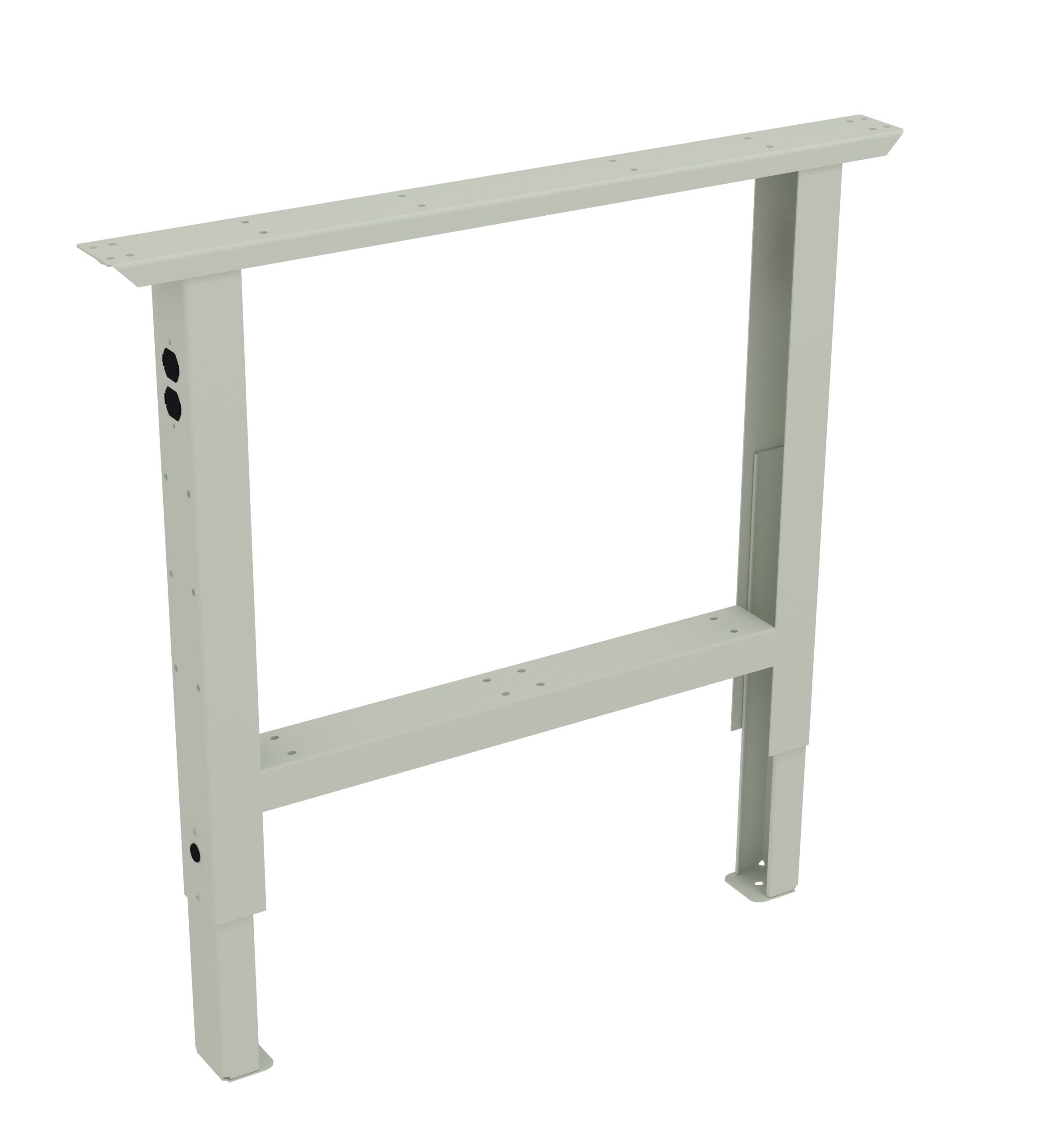 Tennsco 35- Adjustable Legs for Workbench Light Grey
