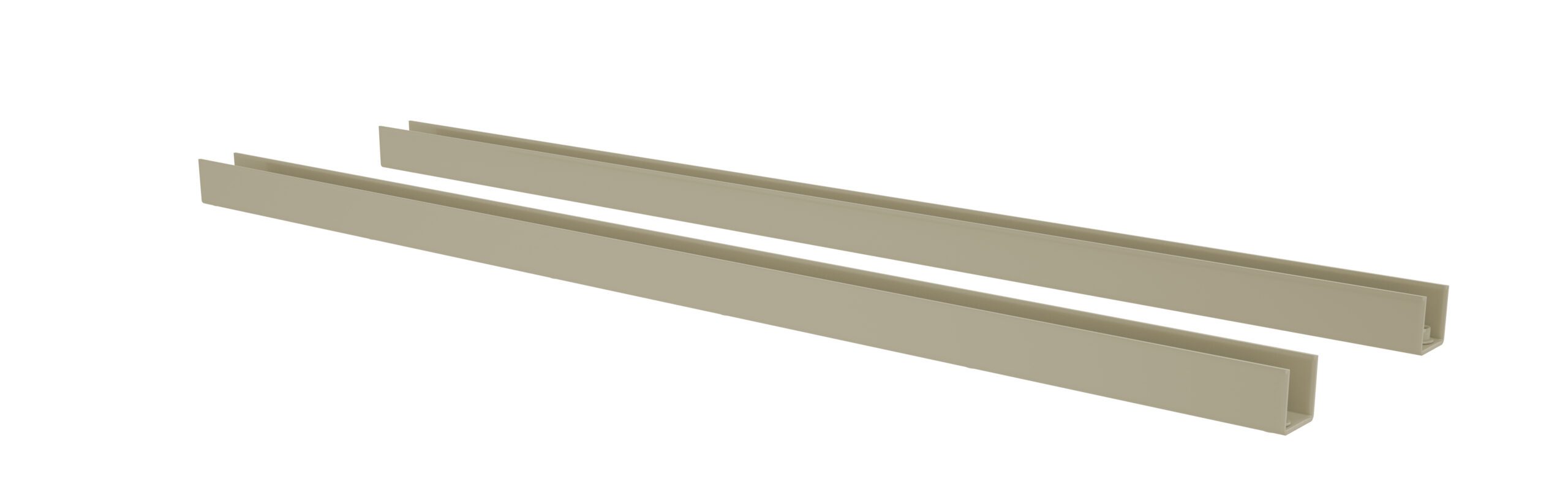 Tennsco Mounting Channels for Workbench Sand