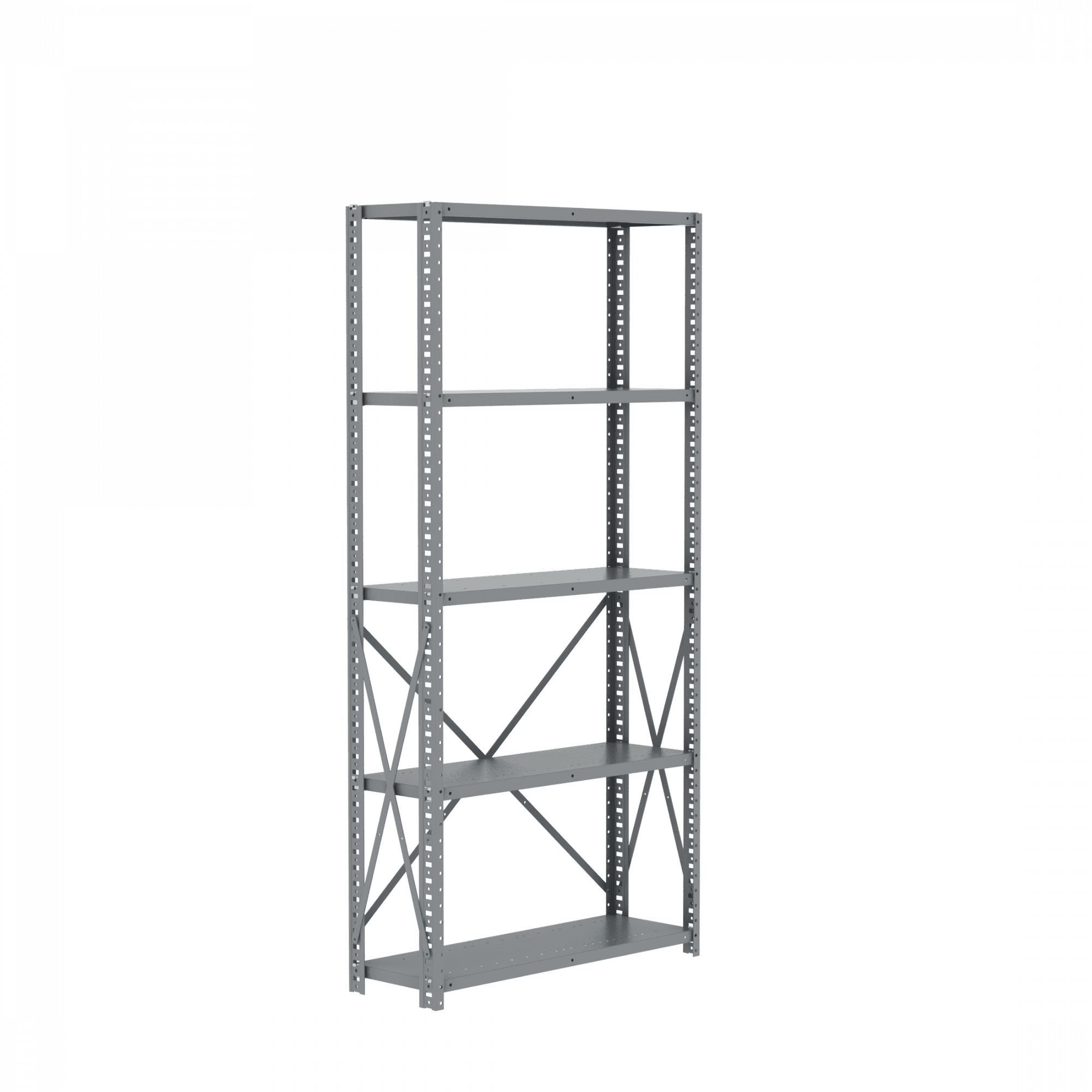 Borroughs 5 Shelf Commercial Grade Shelving Unit