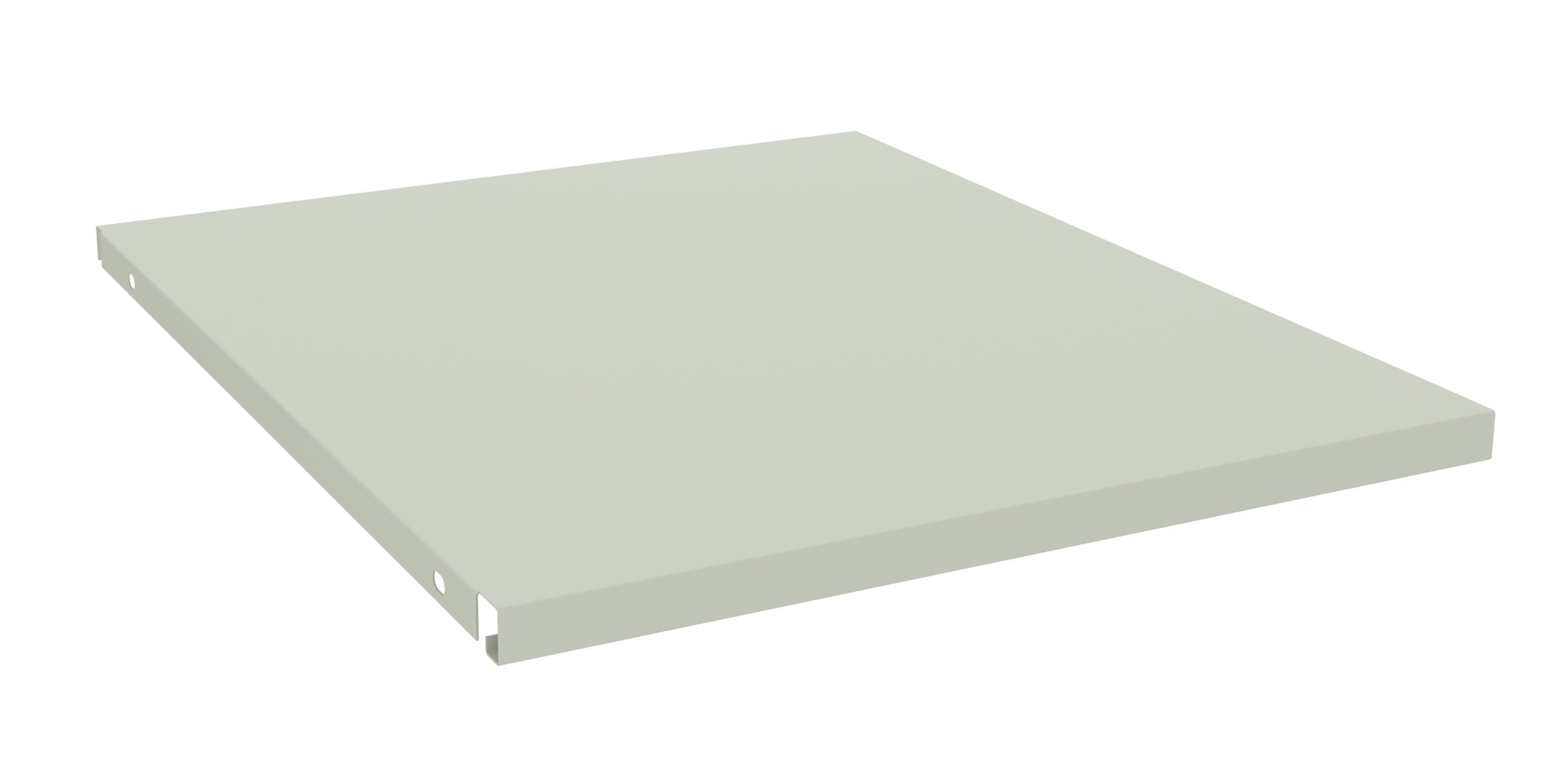 Tennsco 19" Wide Extra Shelf for Single Cabinet Light Grey