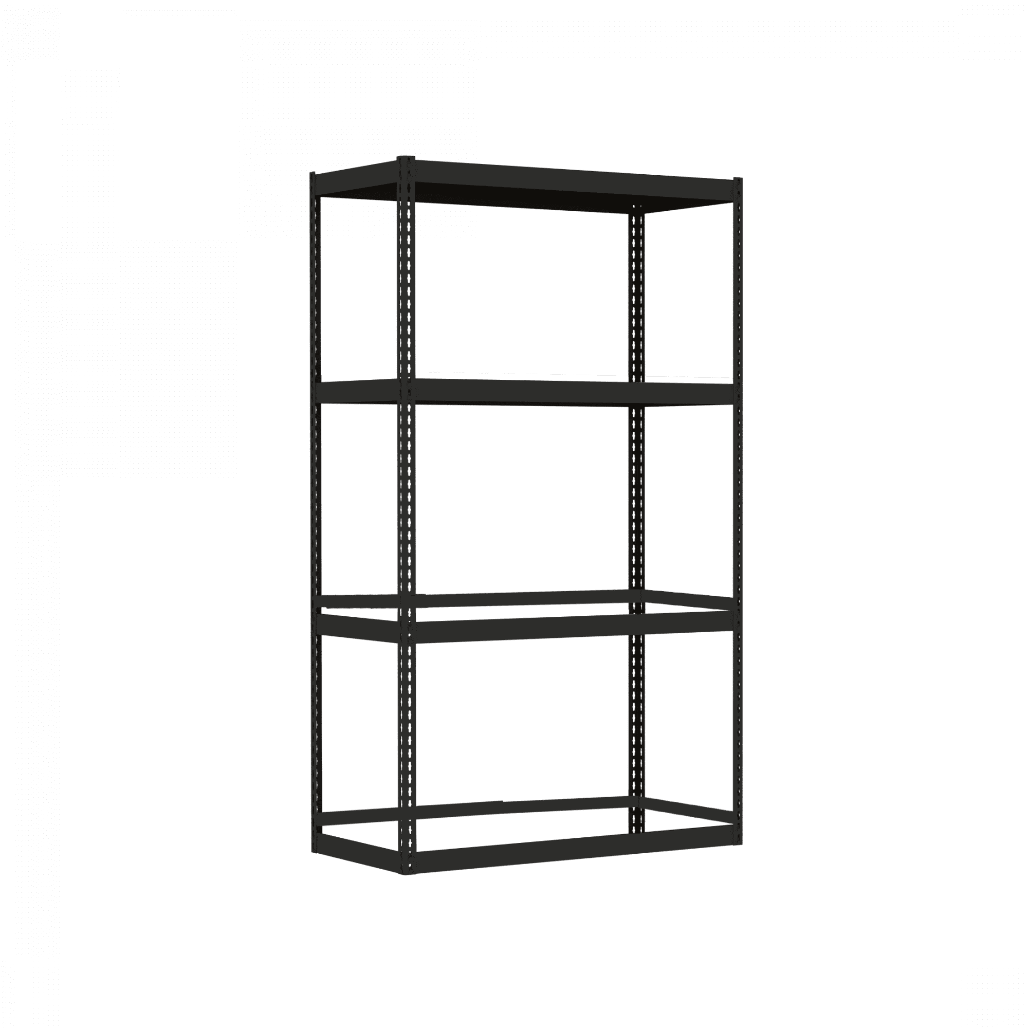Borroughs Rivet-Span Boltless 4 Level Shelving Unit