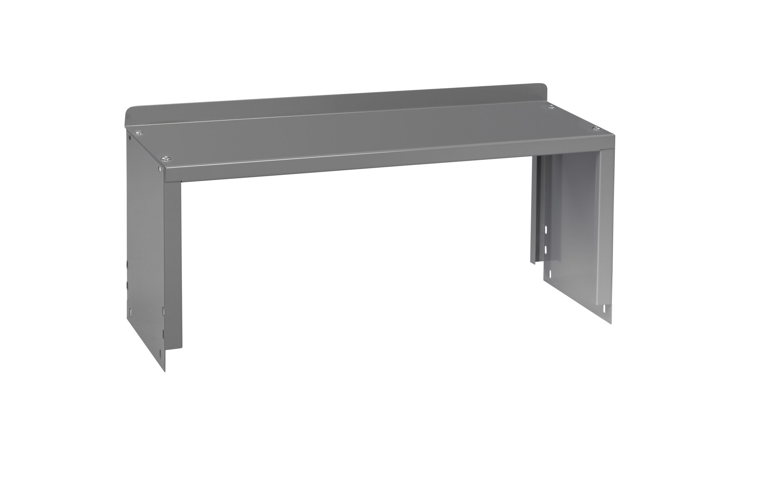 Tennsco "D Riser with End Supports for Workbench Medium Grey