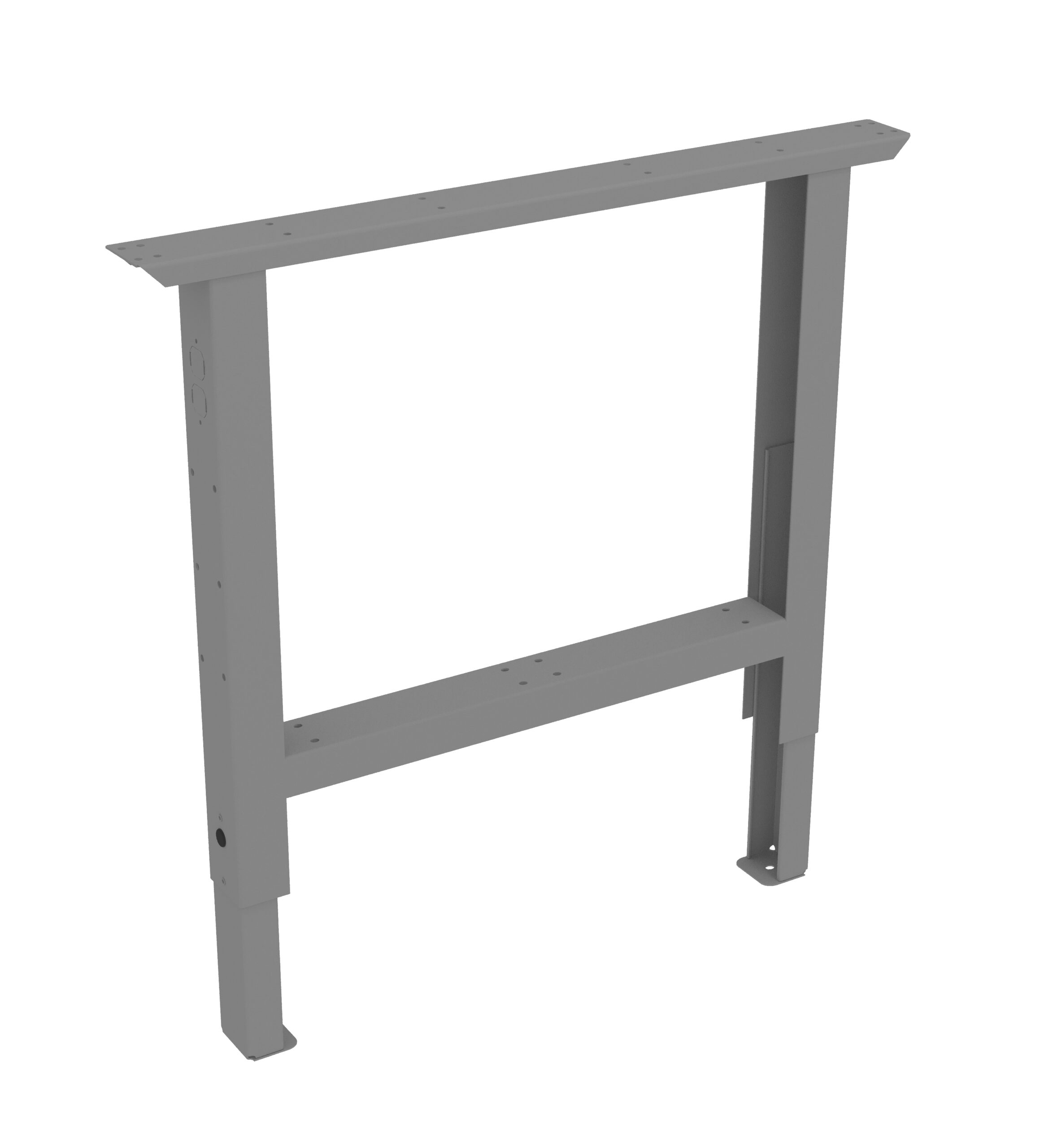 Tennsco 35- Adjustable Legs for Workbench Medium Grey
