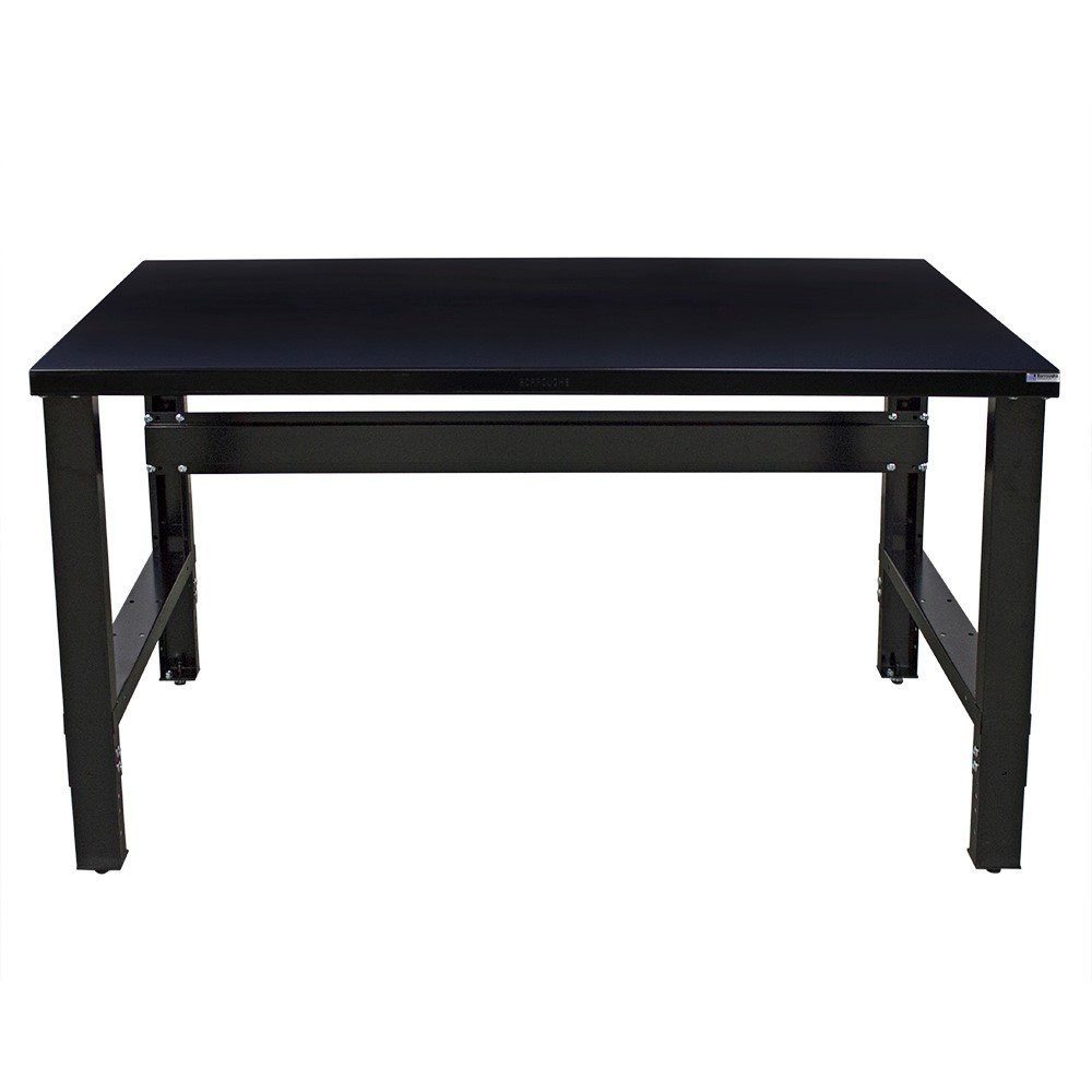 Borroughs Adjustable Height Steel Workbench