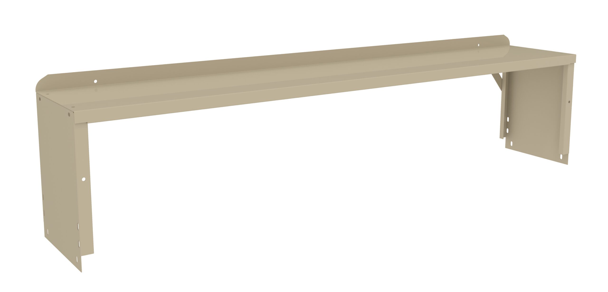 Tennsco "D Riser with End Supports for Workbench Sand