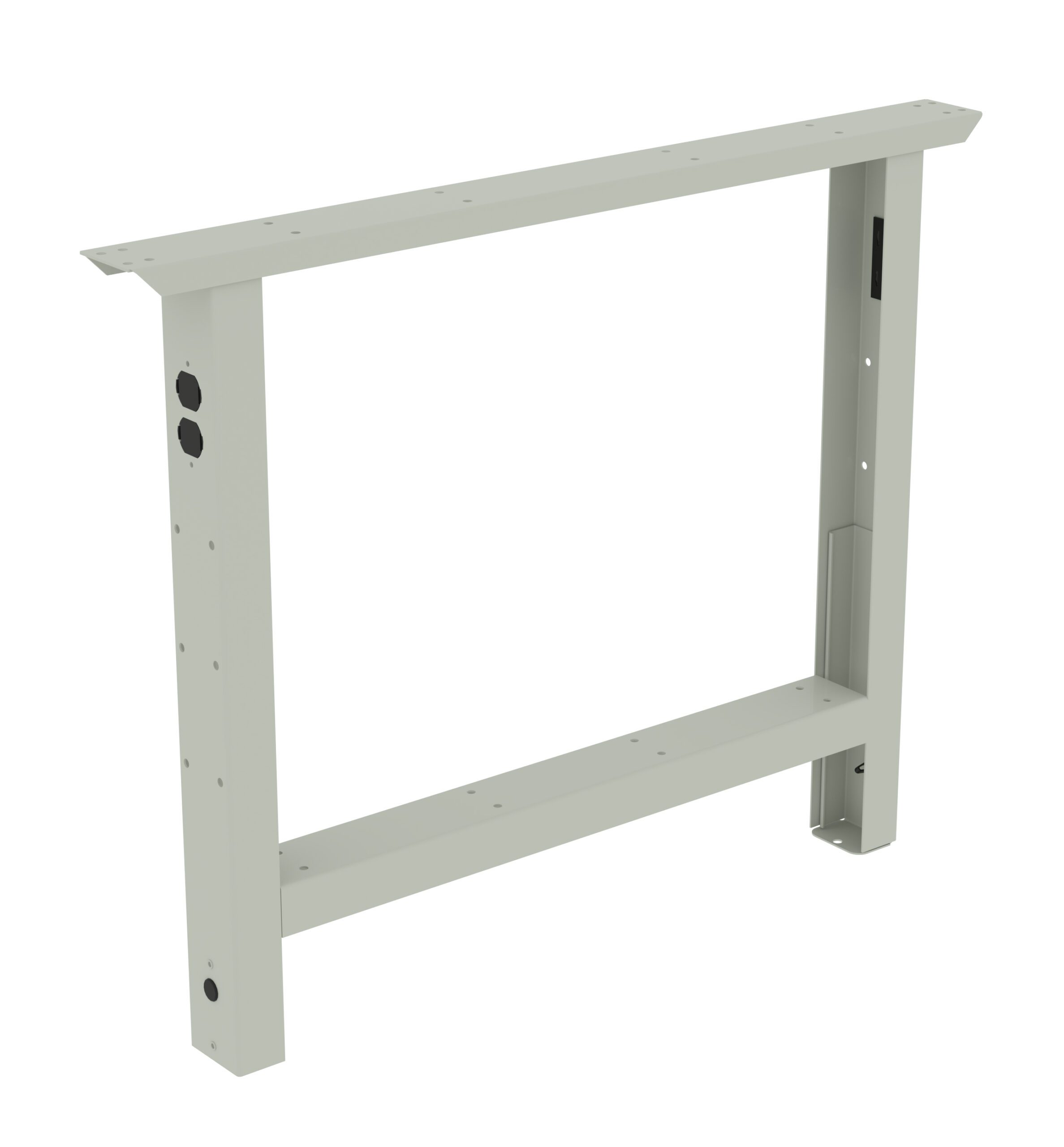 Tennsco 27- Adjustable Legs for Workbench Light Grey