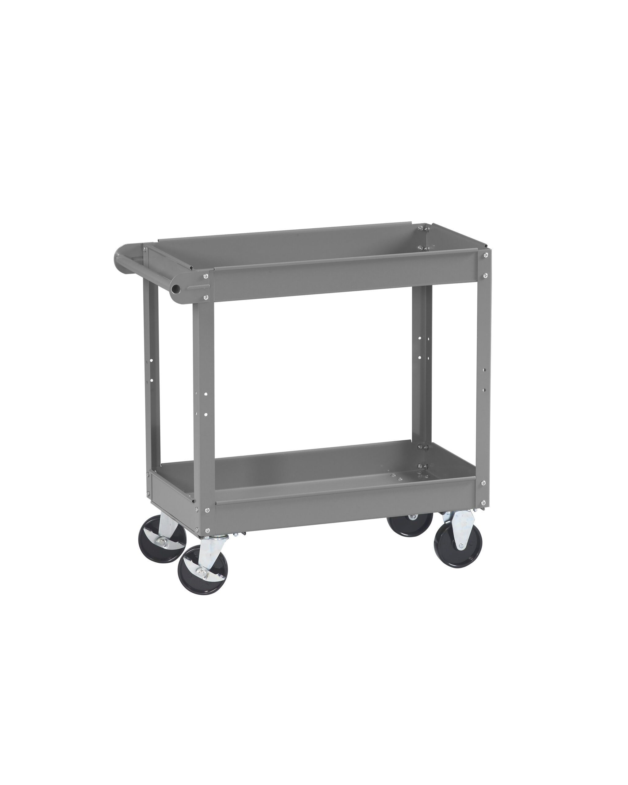 Tennsco "D Service Cart Medium Grey