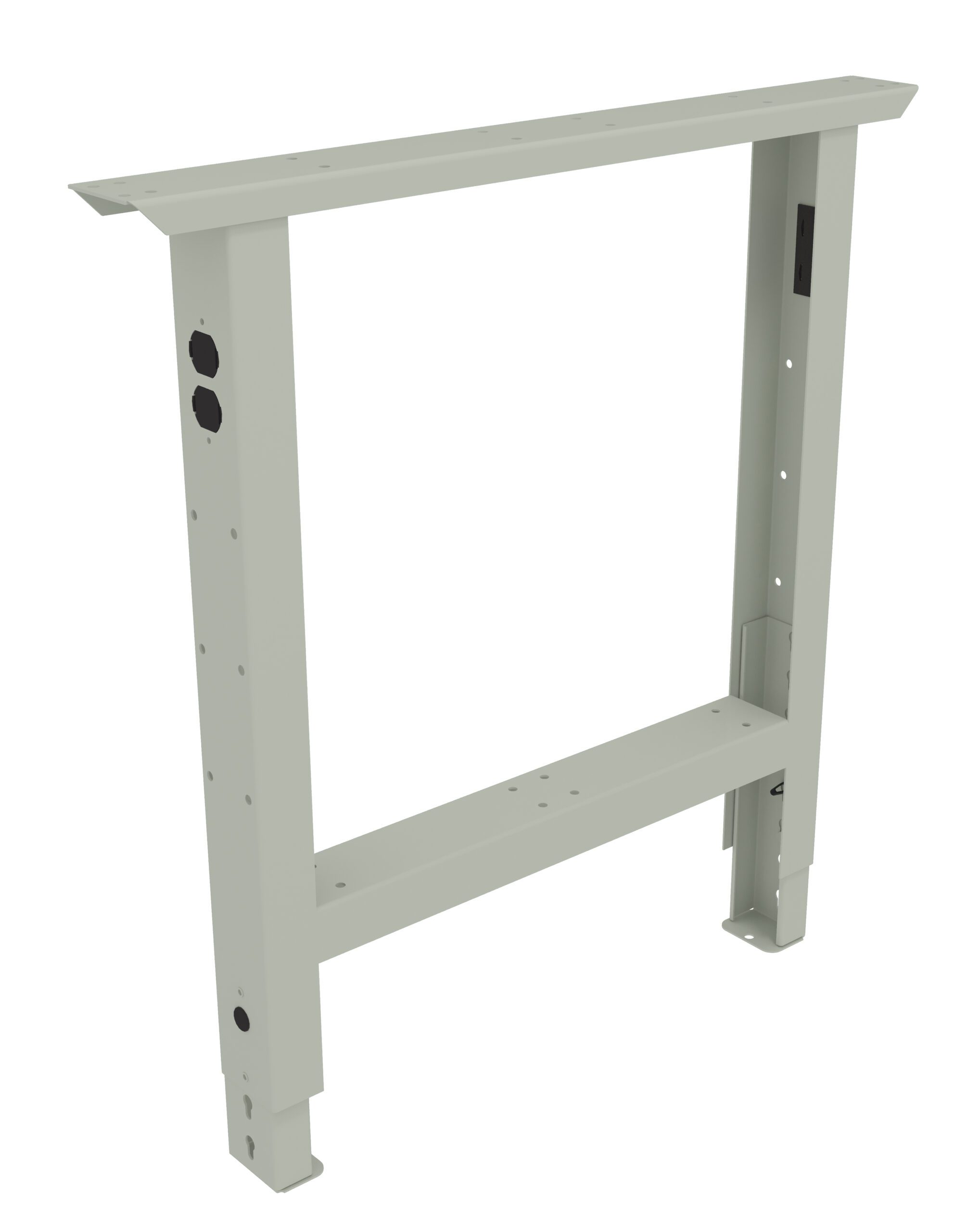 Tennsco 27- Adjustable Legs for Workbench Light Grey