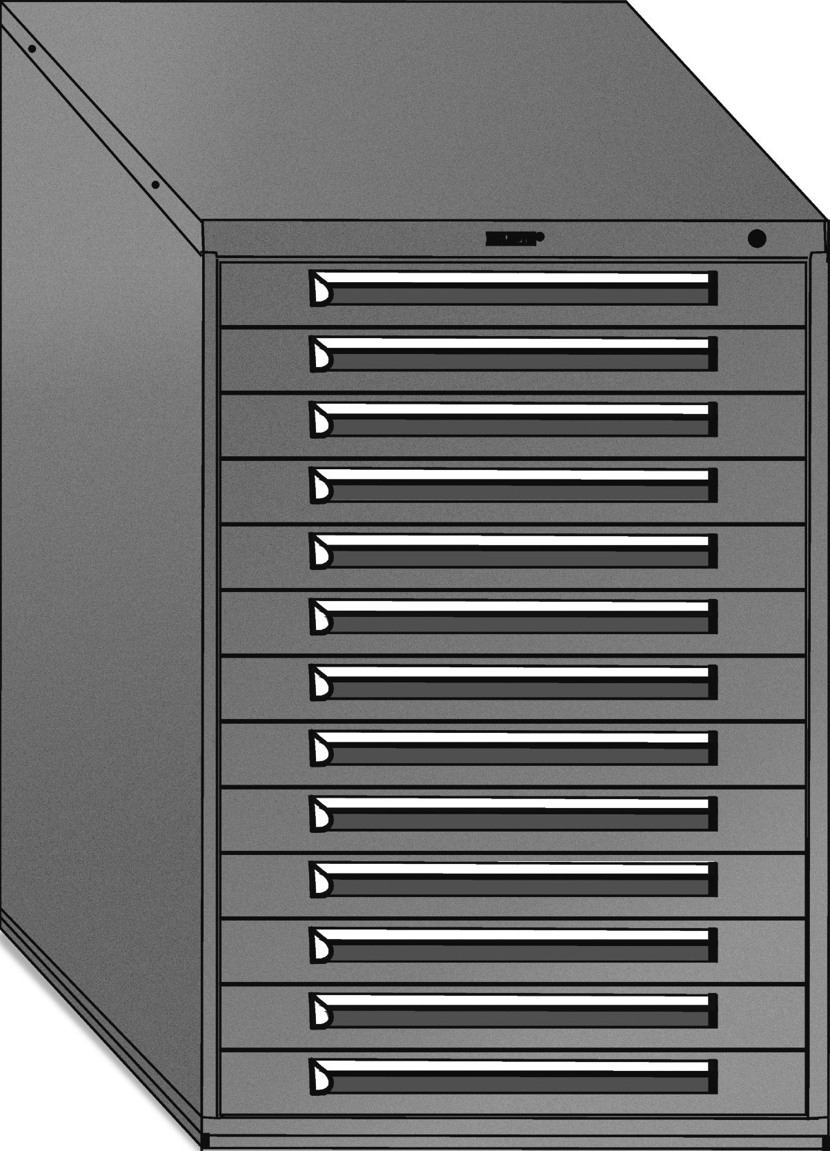 30" wide Modular Drawer Cabinet