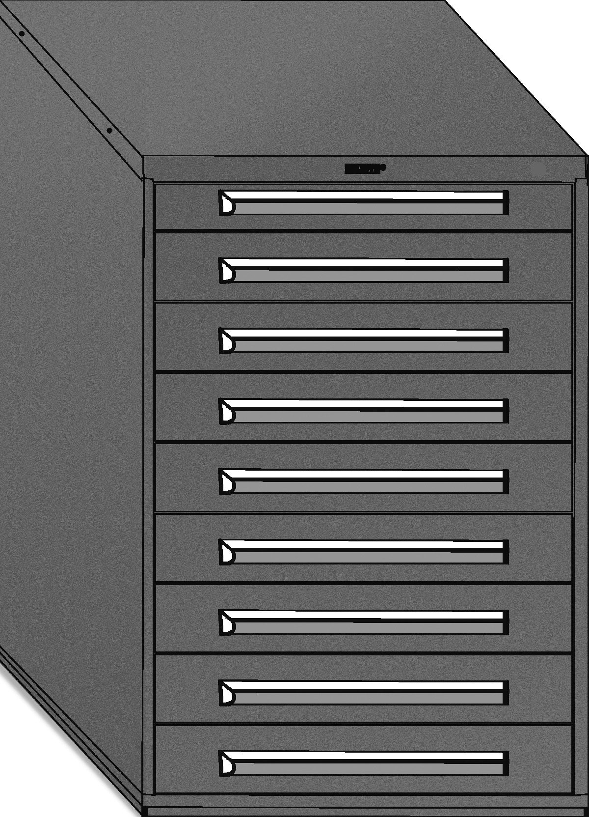 30" wide Modular Drawer Cabinet