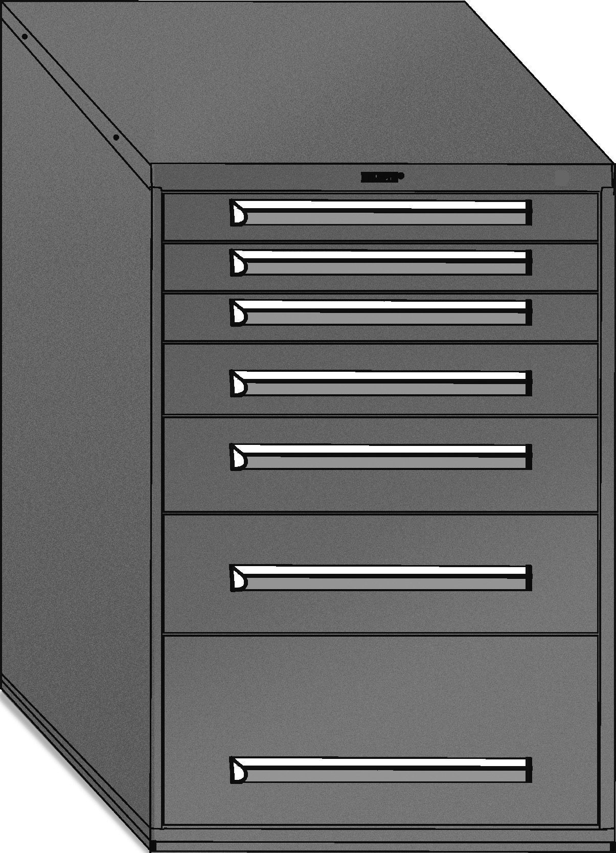 30" wide Modular Drawer Cabinet