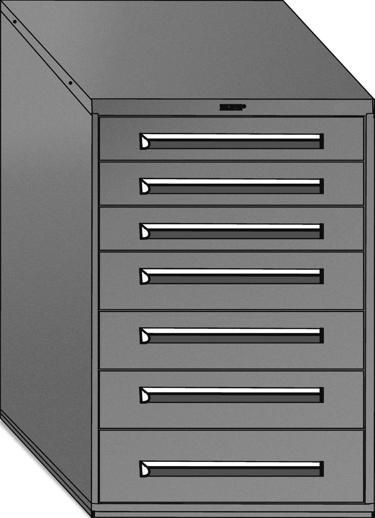 30" wide Modular Drawer Cabinet