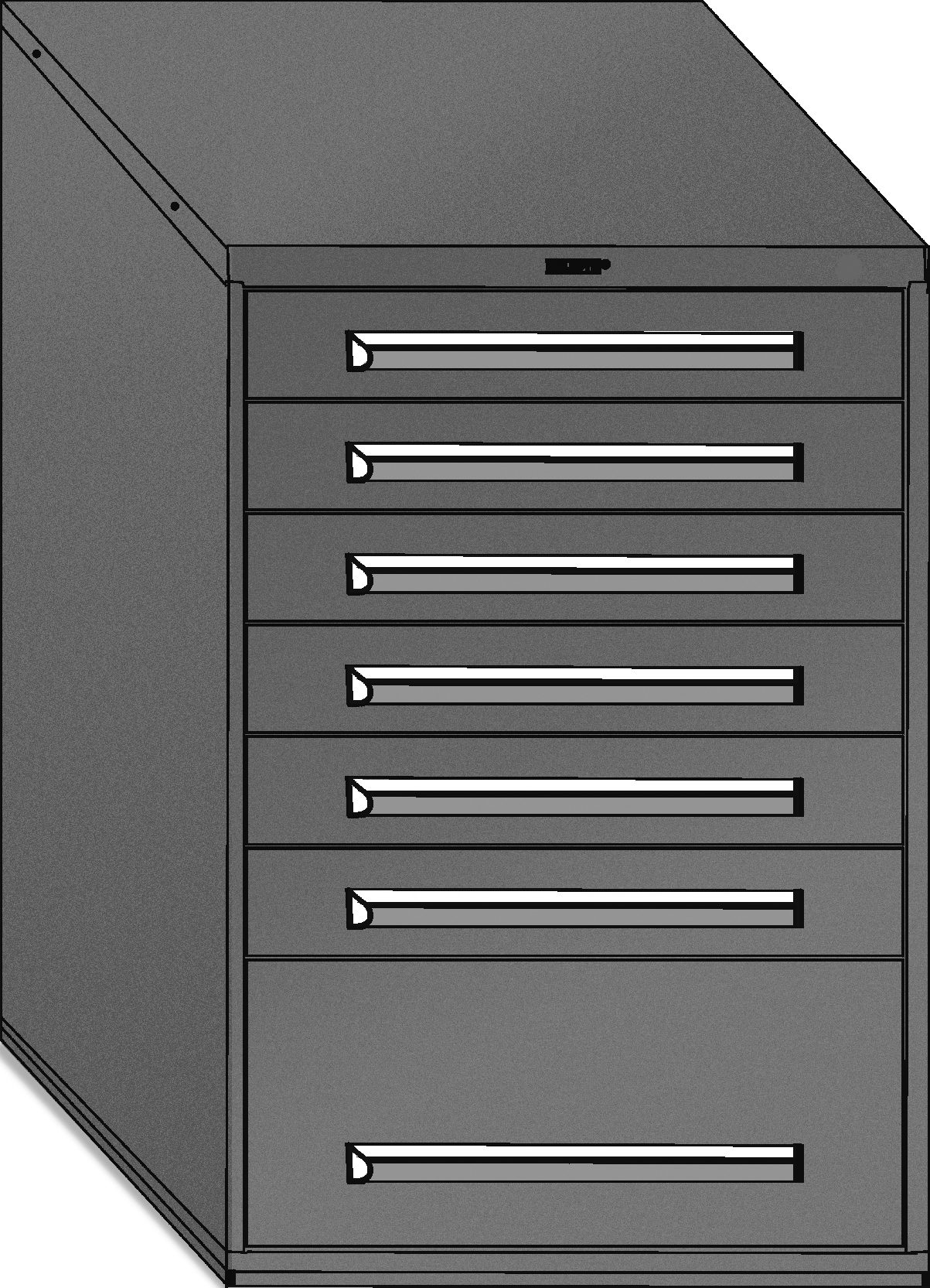 30" wide Modular Drawer Cabinet