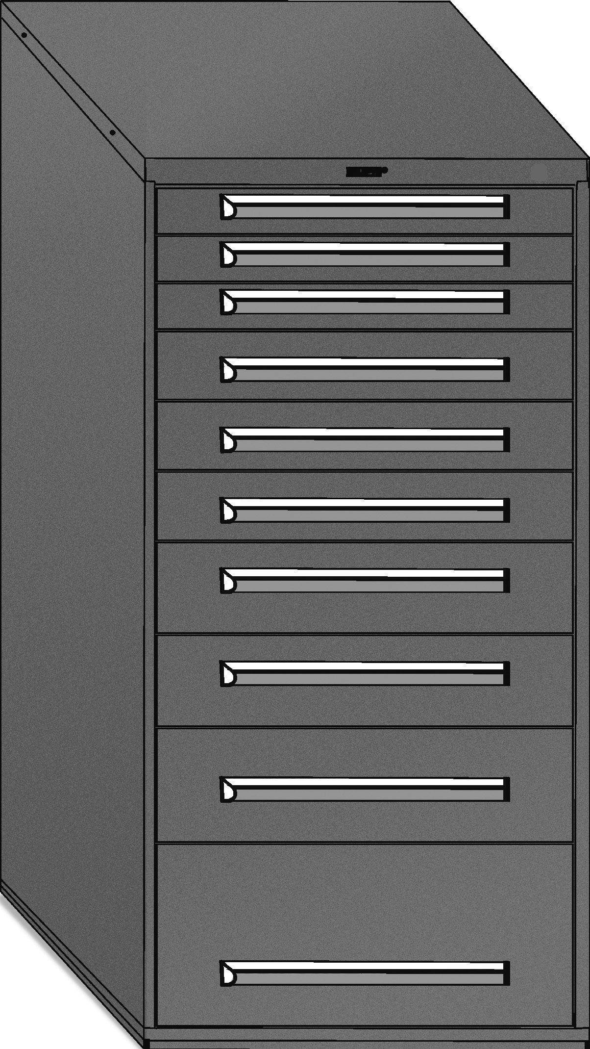 30" wide Modular Drawer Cabinet