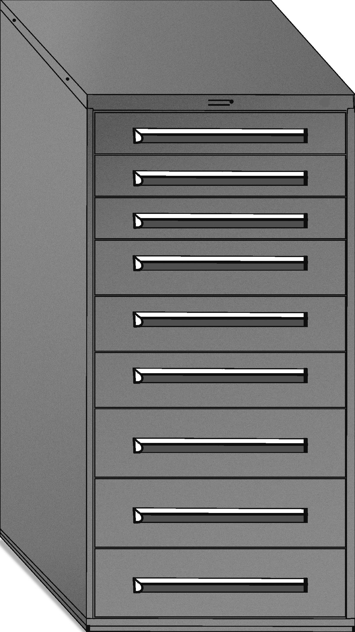 30" wide Modular Drawer Cabinet