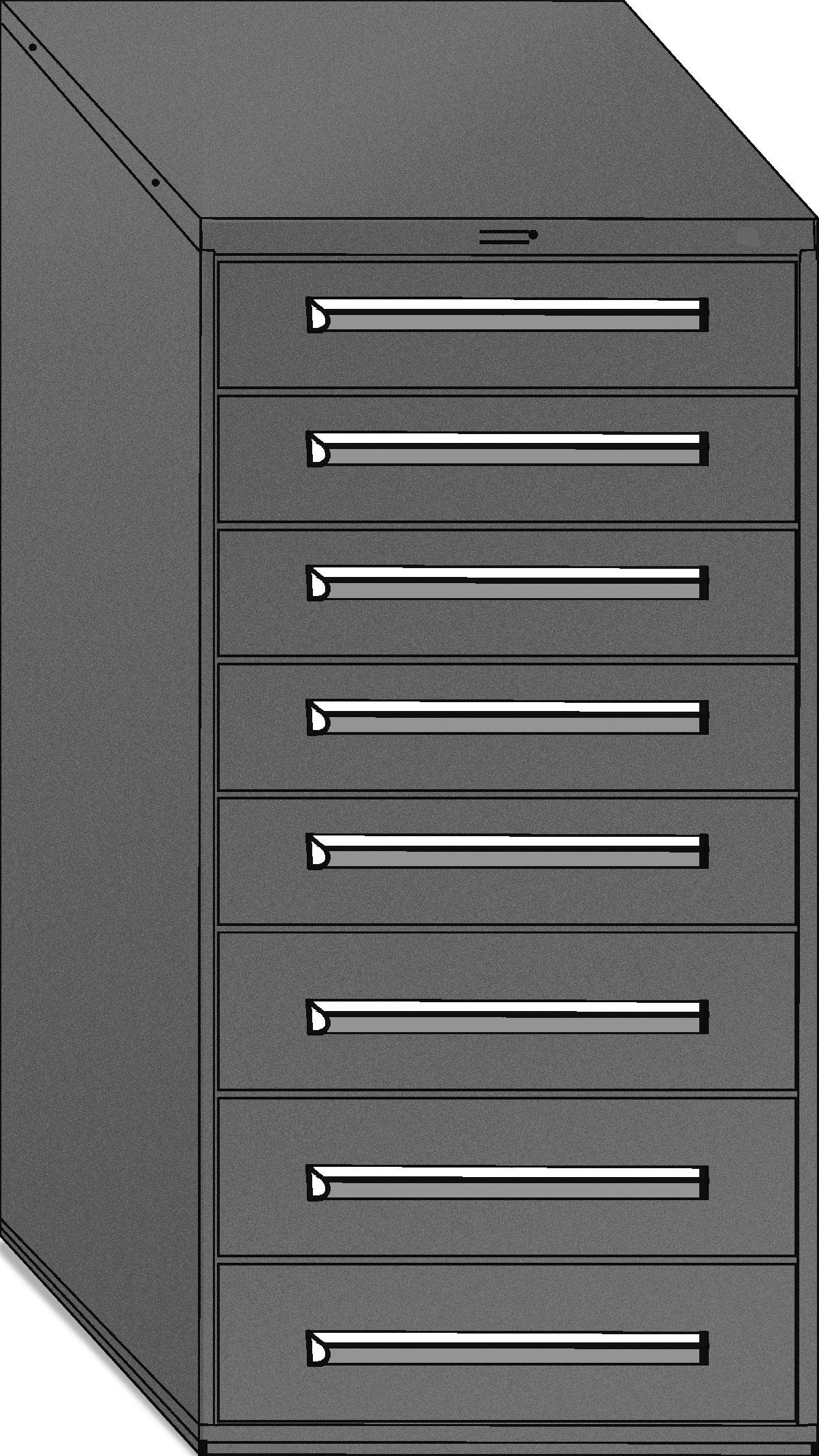 30" wide Modular Drawer Cabinet