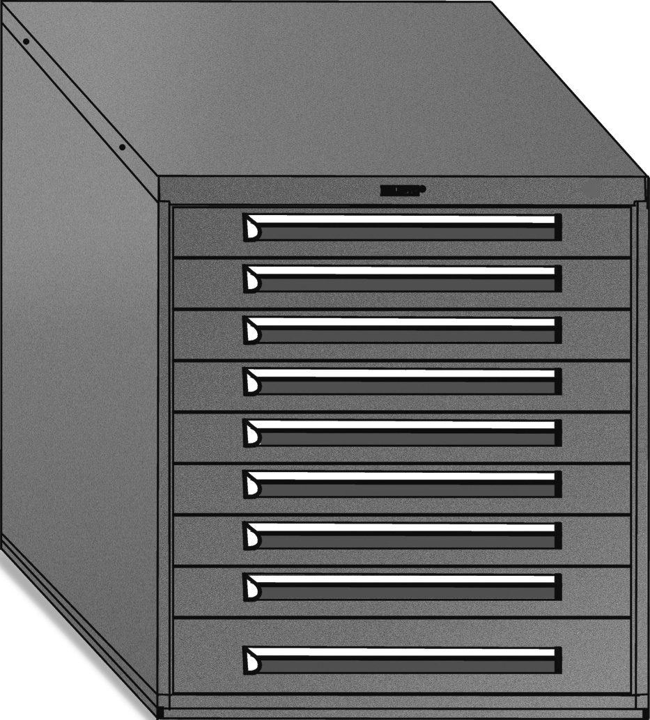30" wide Modular Drawer Cabinet