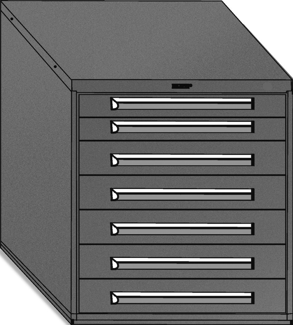 30" wide Modular Drawer Cabinet