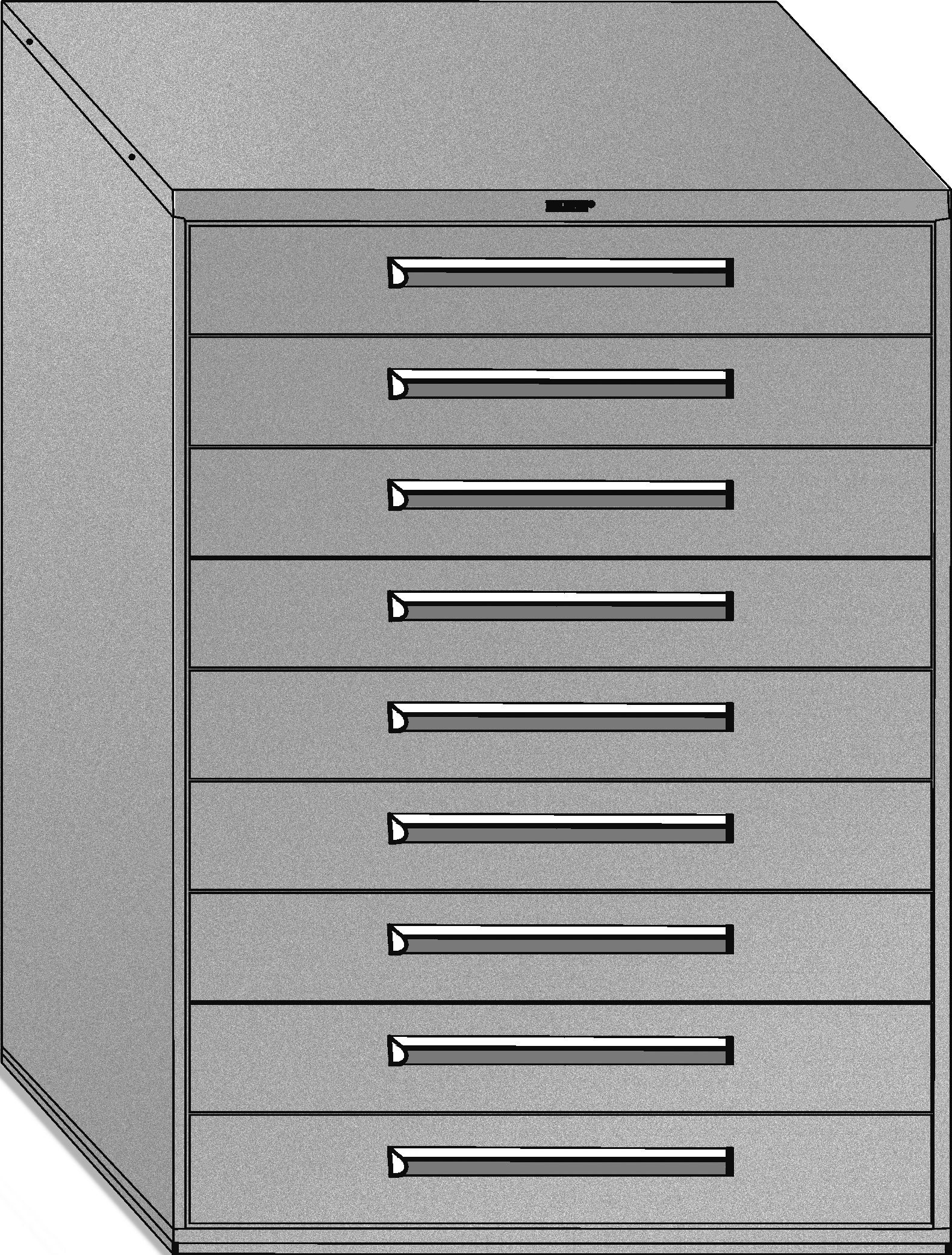 45" Modular Drawer Cabinets