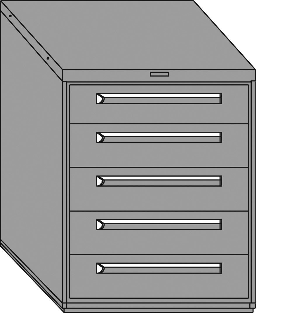 30" wide Modular Drawer Cabinet