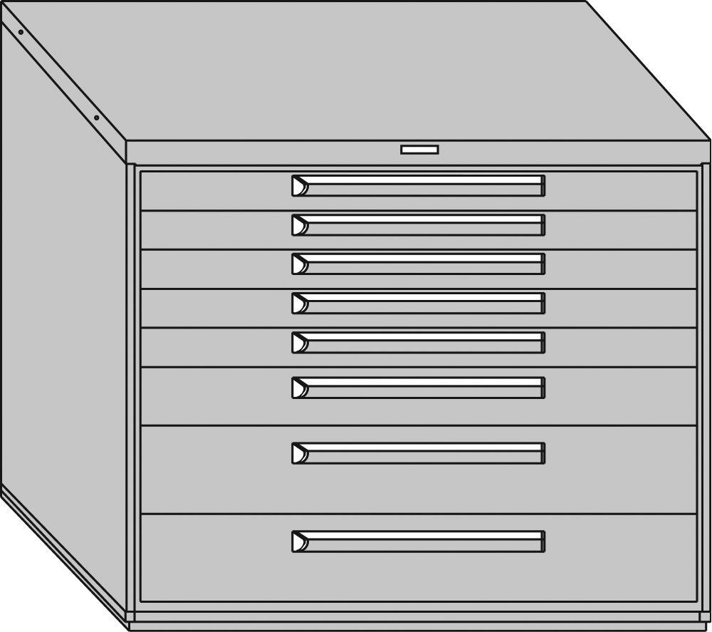 45" Modular Drawer Cabinets