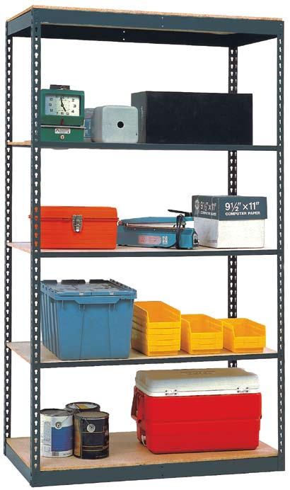 Jaken Boltless Shelving Series - 5 Shelf Unit Board Decking