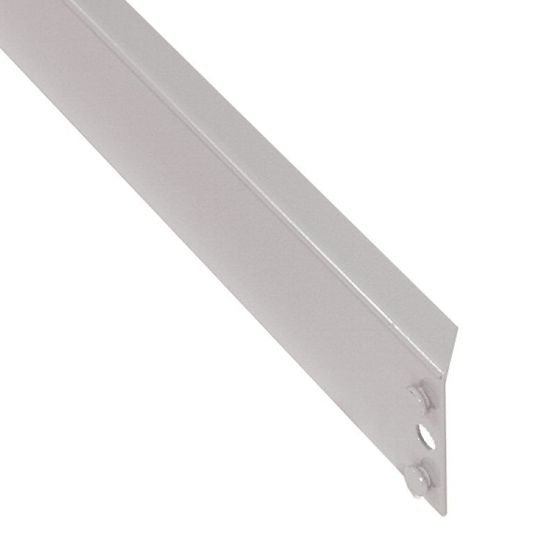 Rivet Rack Medium-Duty Double Rivet Beam - 12" Long - Dove Gray