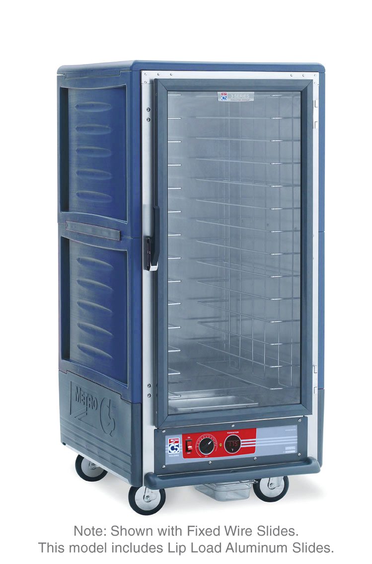 Metro Insulated Holding Cabinet, 3/4 Height , Blue