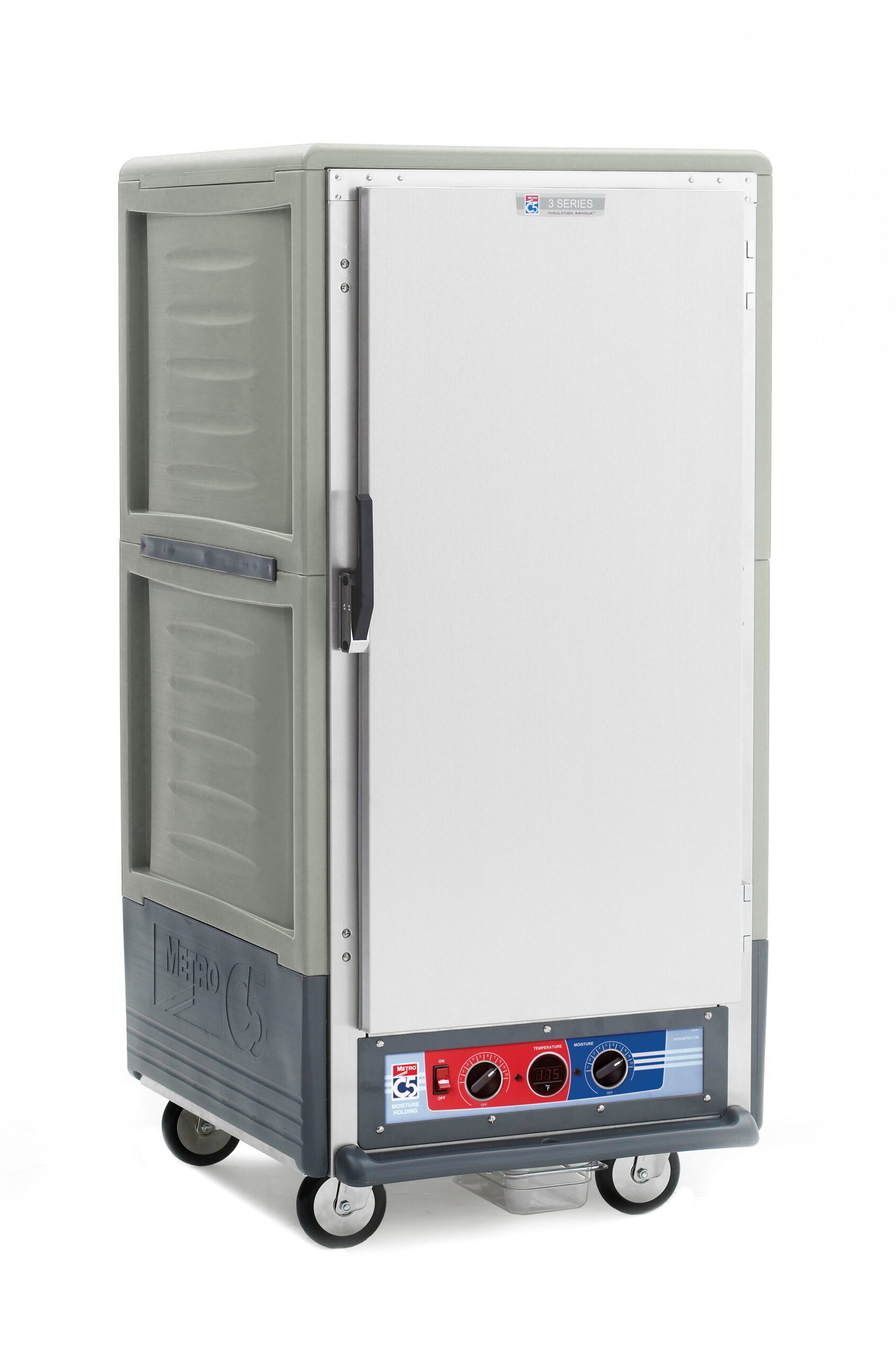Metro Insulated Moisture Heated Holding/Proofing Cabinet, 3/4 Height,, 1681- Gray