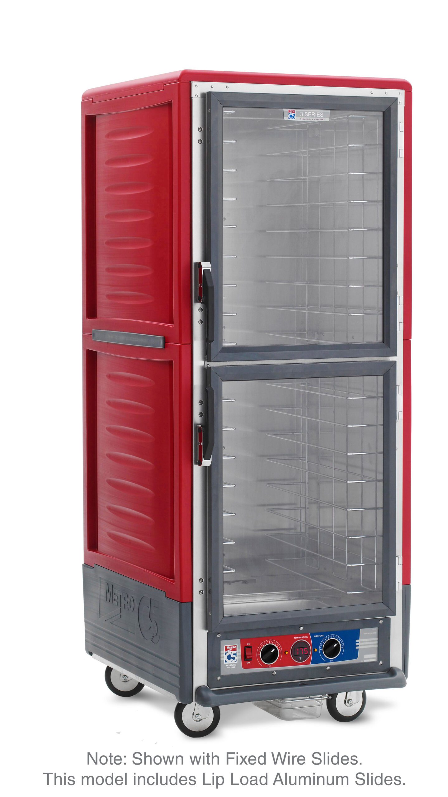 Metro Insulated Moisture Heated Holding/Proofing Cabinet, Full Height, Dutch,, 1681- Red