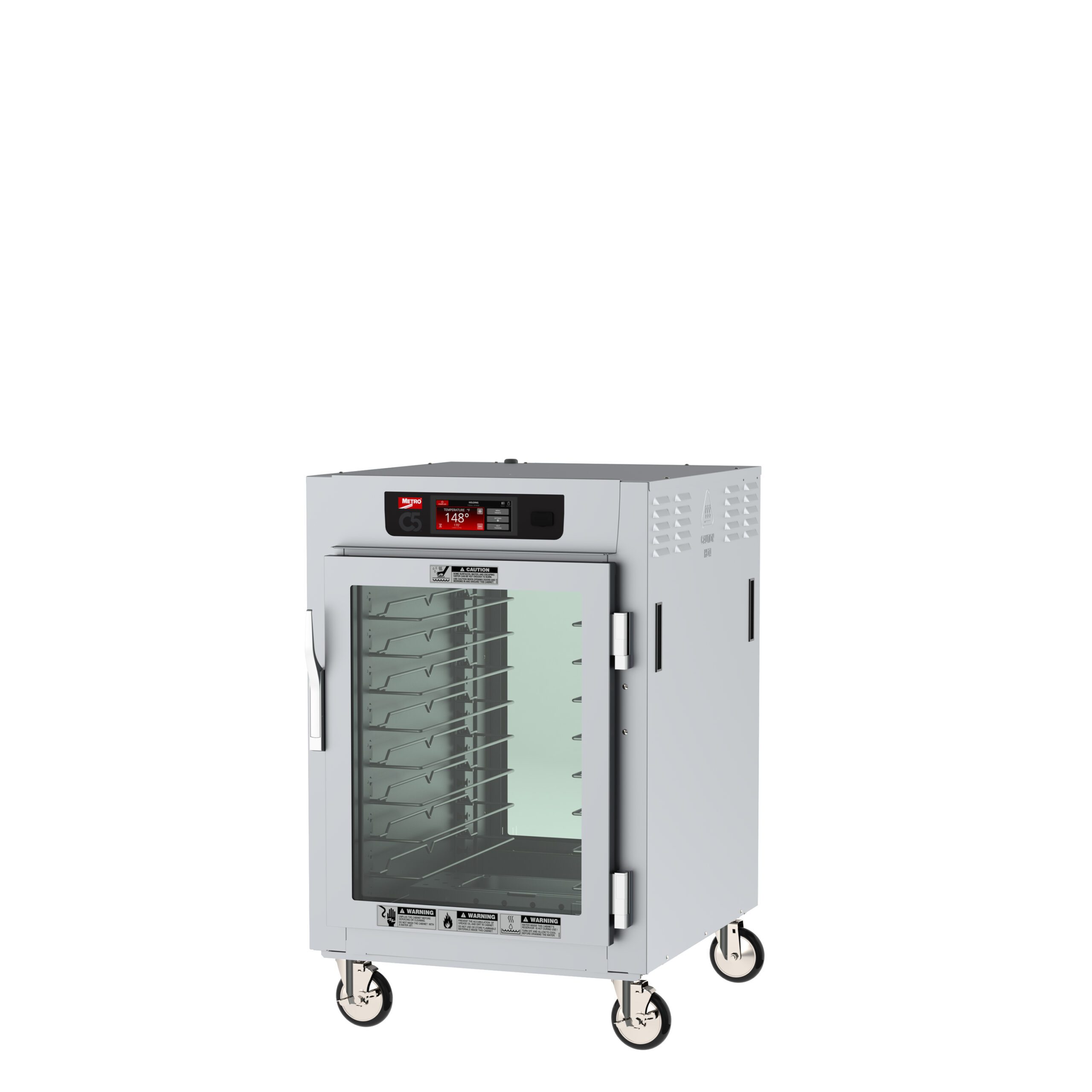 Metro C Insulated Pass-Thru Holding Cabinet, 1/2 Height/