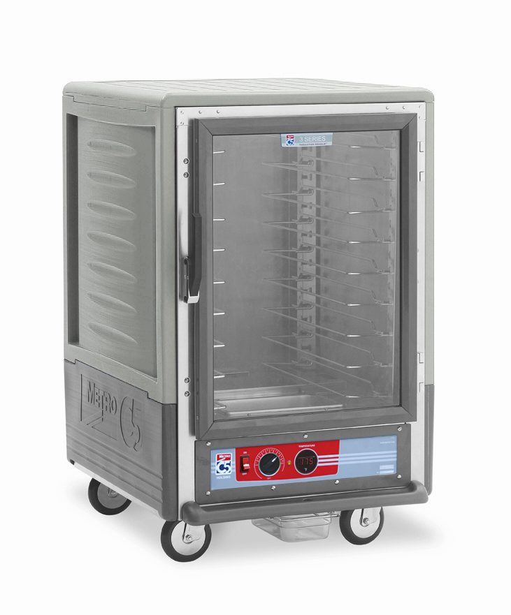 Metro Insulated Holding Cabinet, 1/2 Height , Gray