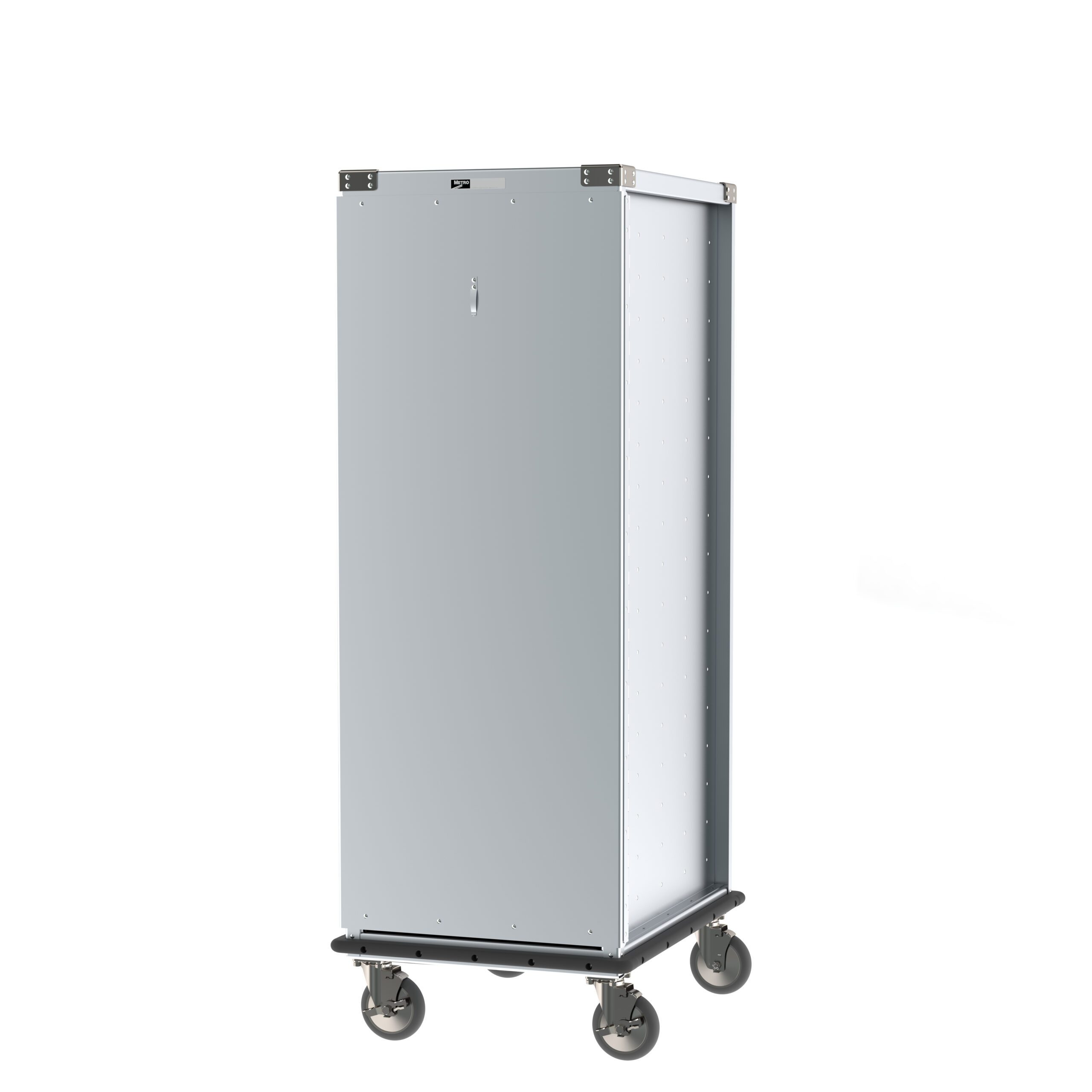 Metro CD3 CD Series Bun Pan Delivery/Storage Cabinet with Gray Continuous Bumpers 35 Pan