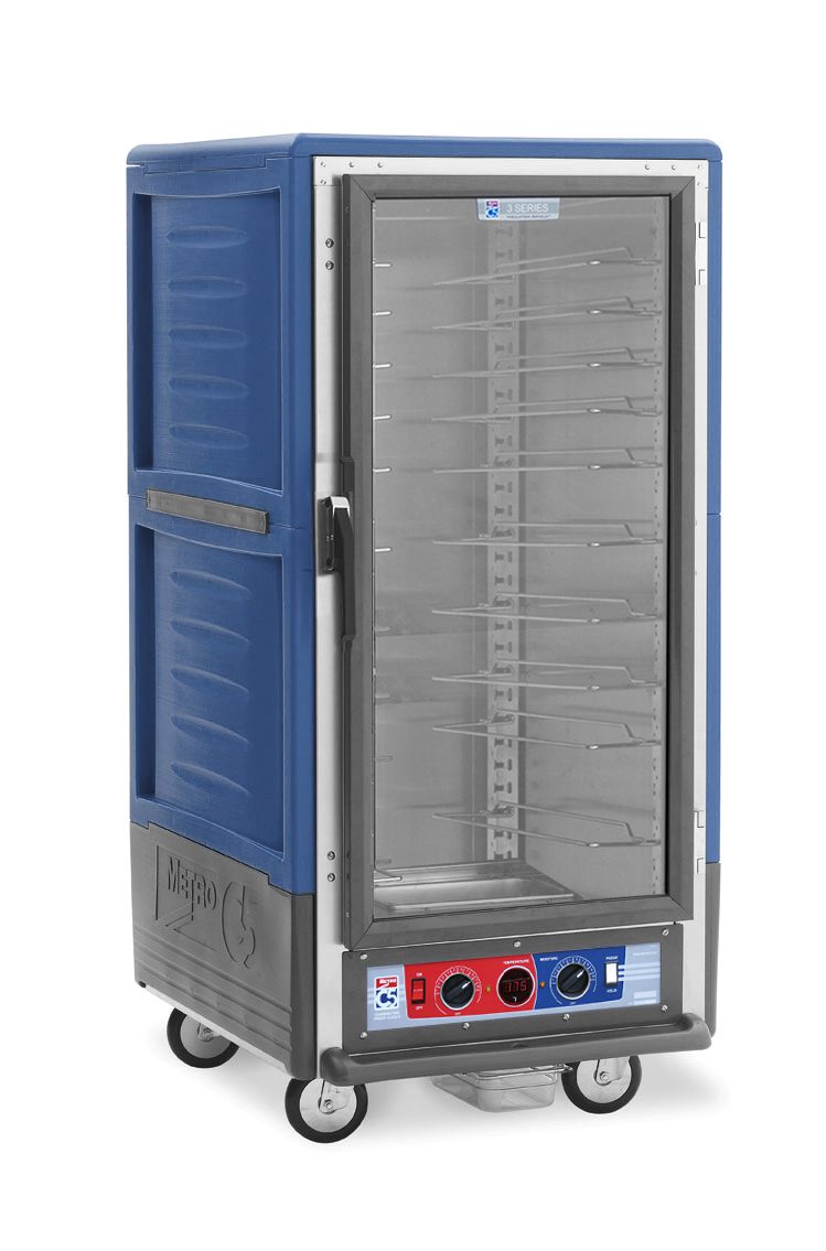 Metro Insulated Holding/Proofing Cabinet, 3/4 Height , Blue