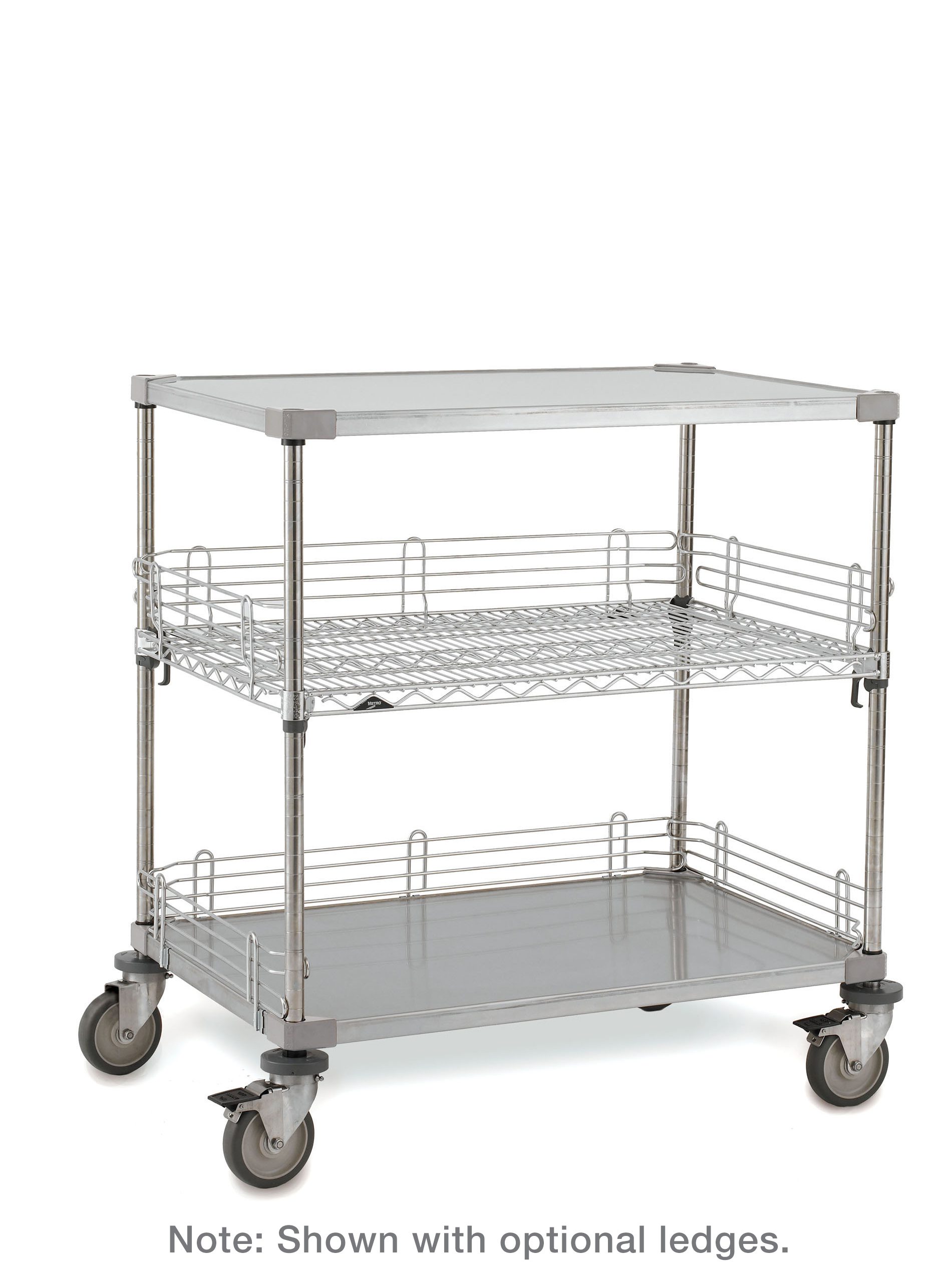 Metro CASE- Steel Open Case Cart