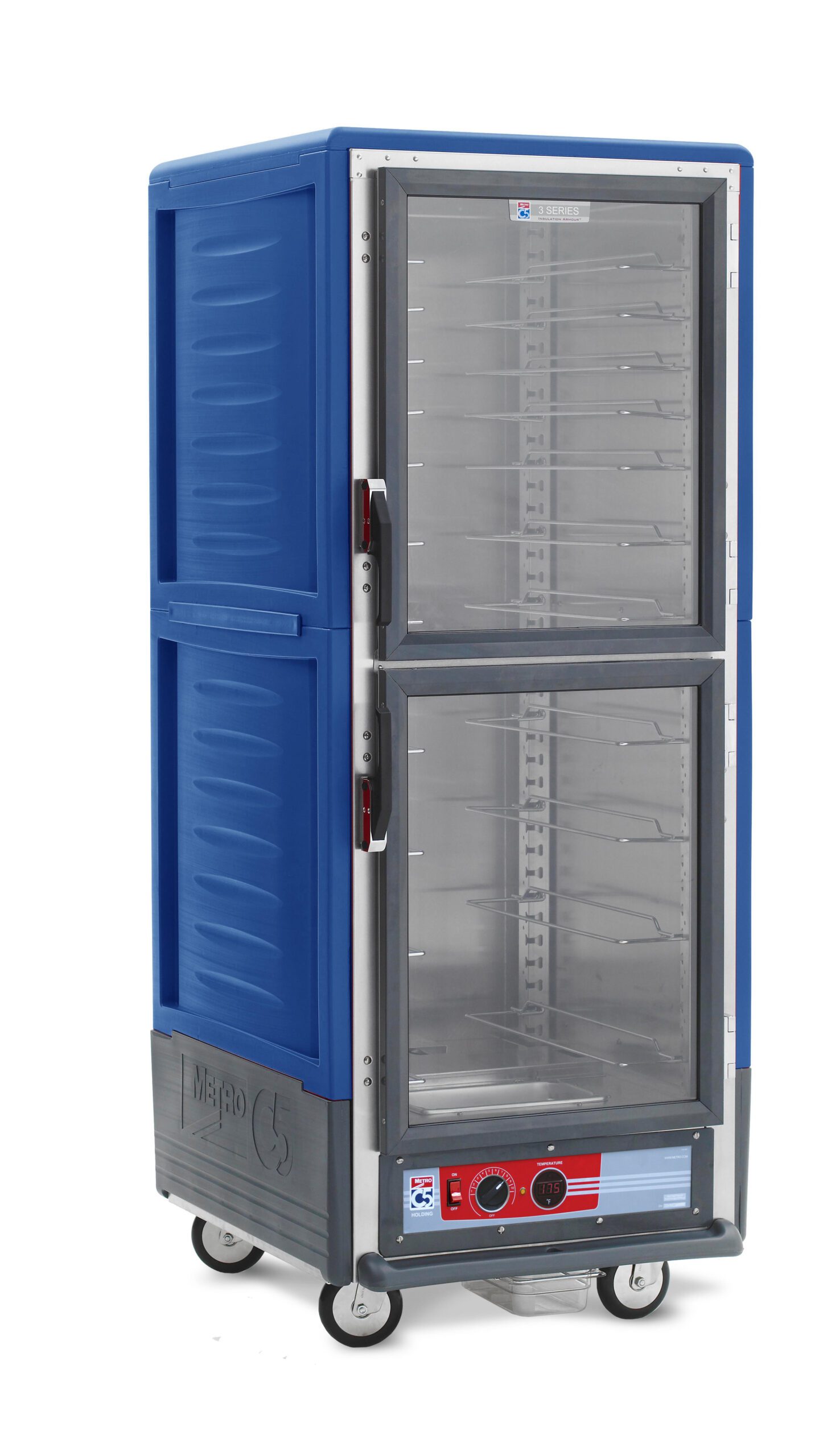Metro Insulated Holding Cabinet, Full Height, Dutch,, 1681- Blue