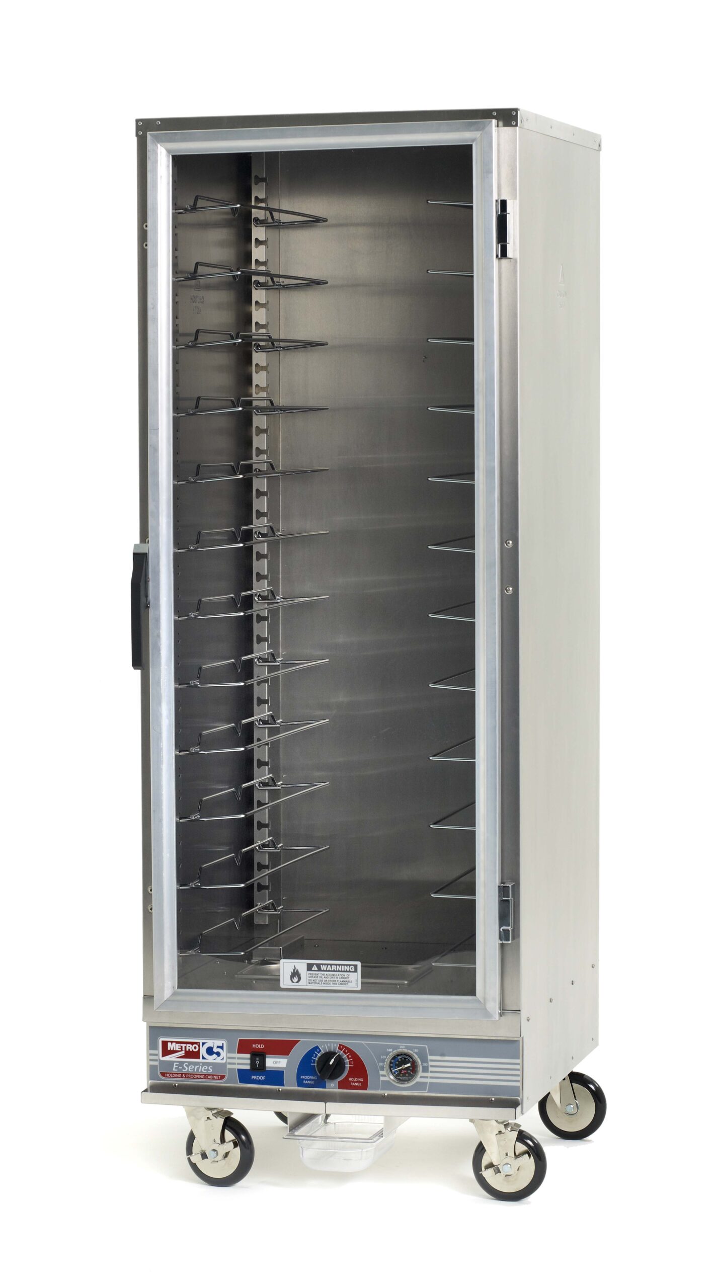 C5E9-CXFC-U C5 E-Series Holding/Proofing Cabinet, Full Height, Full Length Clear Door, Universal Wire Slides, 220-240V, 50/60Hz, 1681-2000W