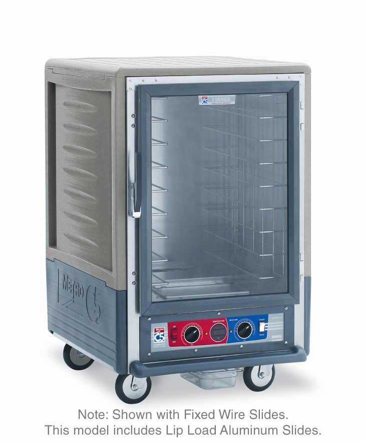 Metro Insulated Holding/Proofing Cabinet, 1/2 Height,, 1681- Gray