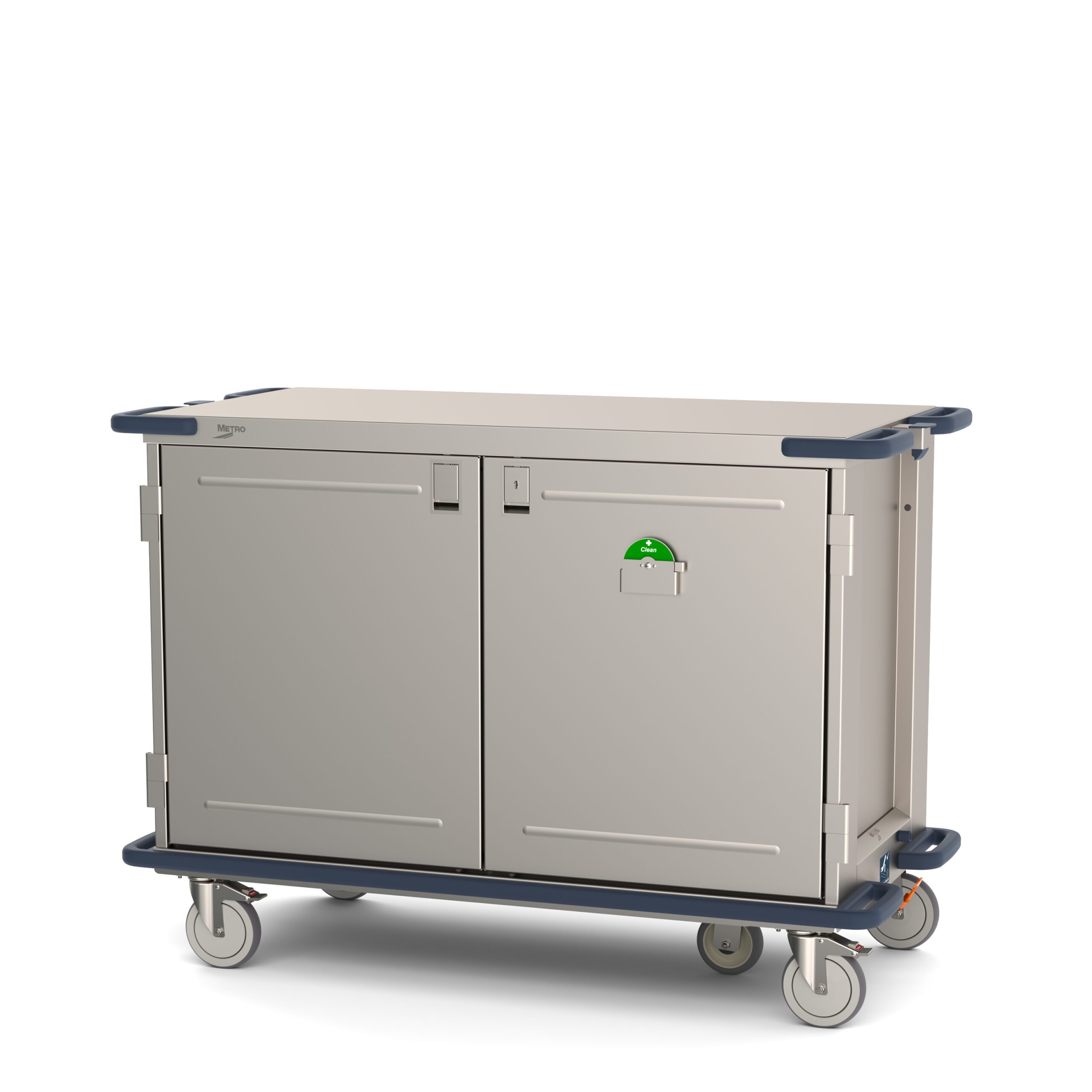 Metro CaseVue CV48LS-5B Surgical Case Cart and 5th Wheel Steering "D