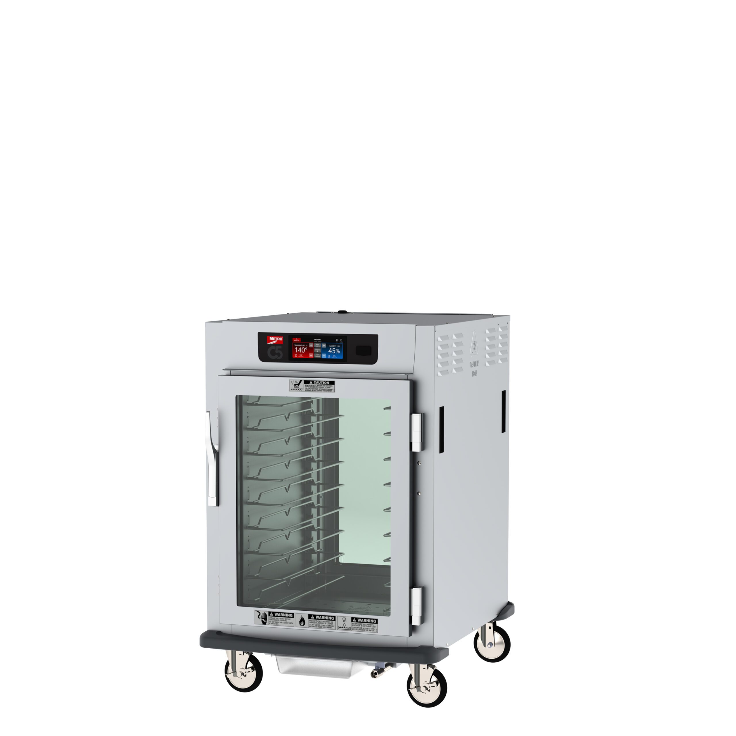 Metro Controlled Humidity Pass-Thru Heated Holding and Proofing Cabinet, 1/2 Height/,, 1681