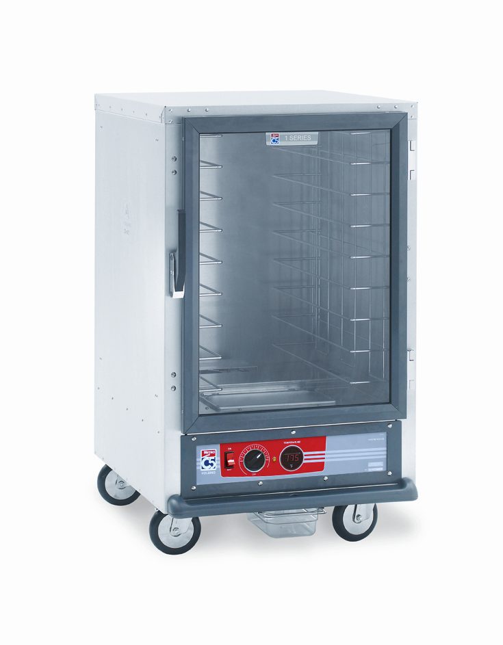 Metro Holding Cabinet, 1/2 Height, Fixed Wire Slides,, 1681