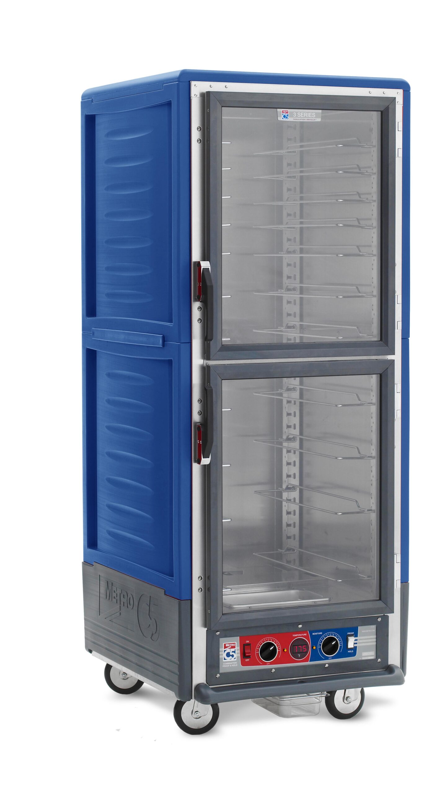 Metro Insulated Holding/Proofing Cabinet, Full Height, Dutch , Blue