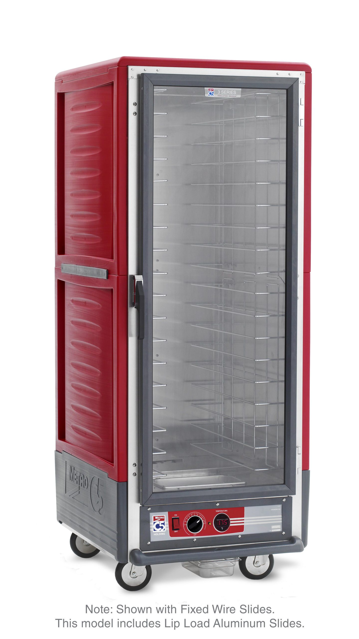 Metro Insulated Holding Cabinet, Full Height , Red