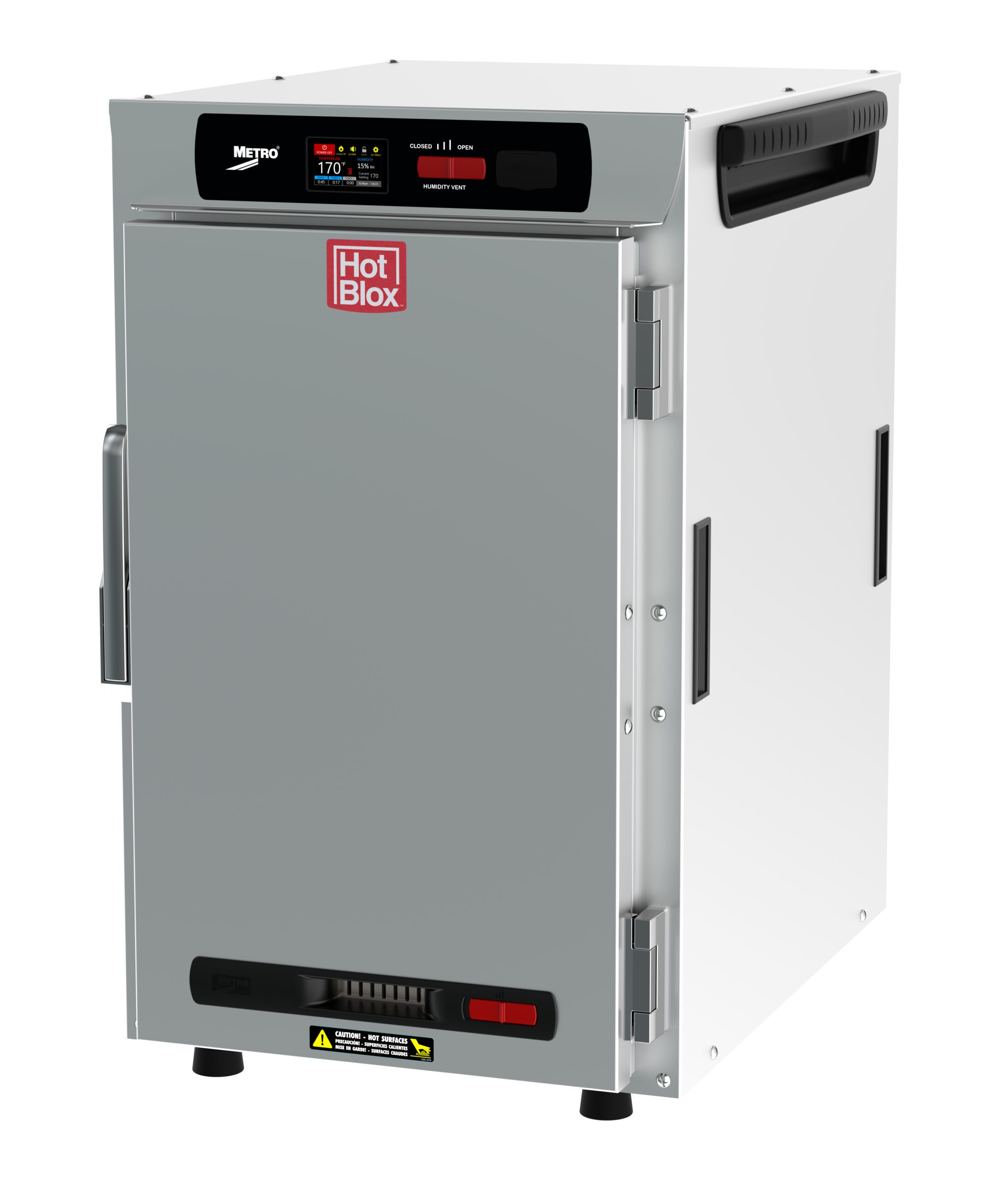 Metro HotBlox Narrow 8-Pan Insulated Holding Cabinet