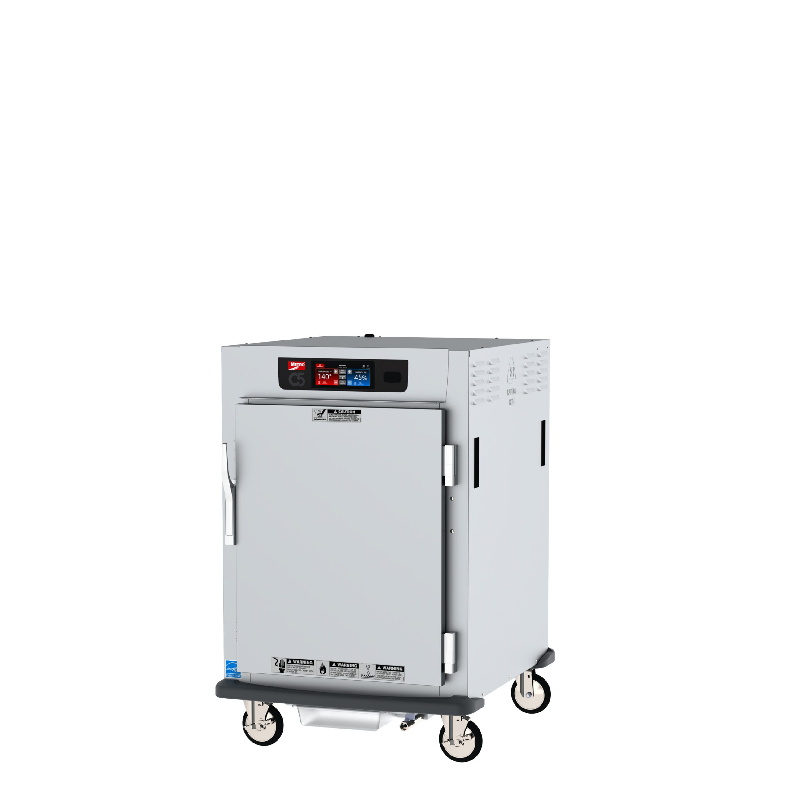 Metro Controlled Humidity Reach-In Heated Holding and Proofing Cabinet, 1/2 Height