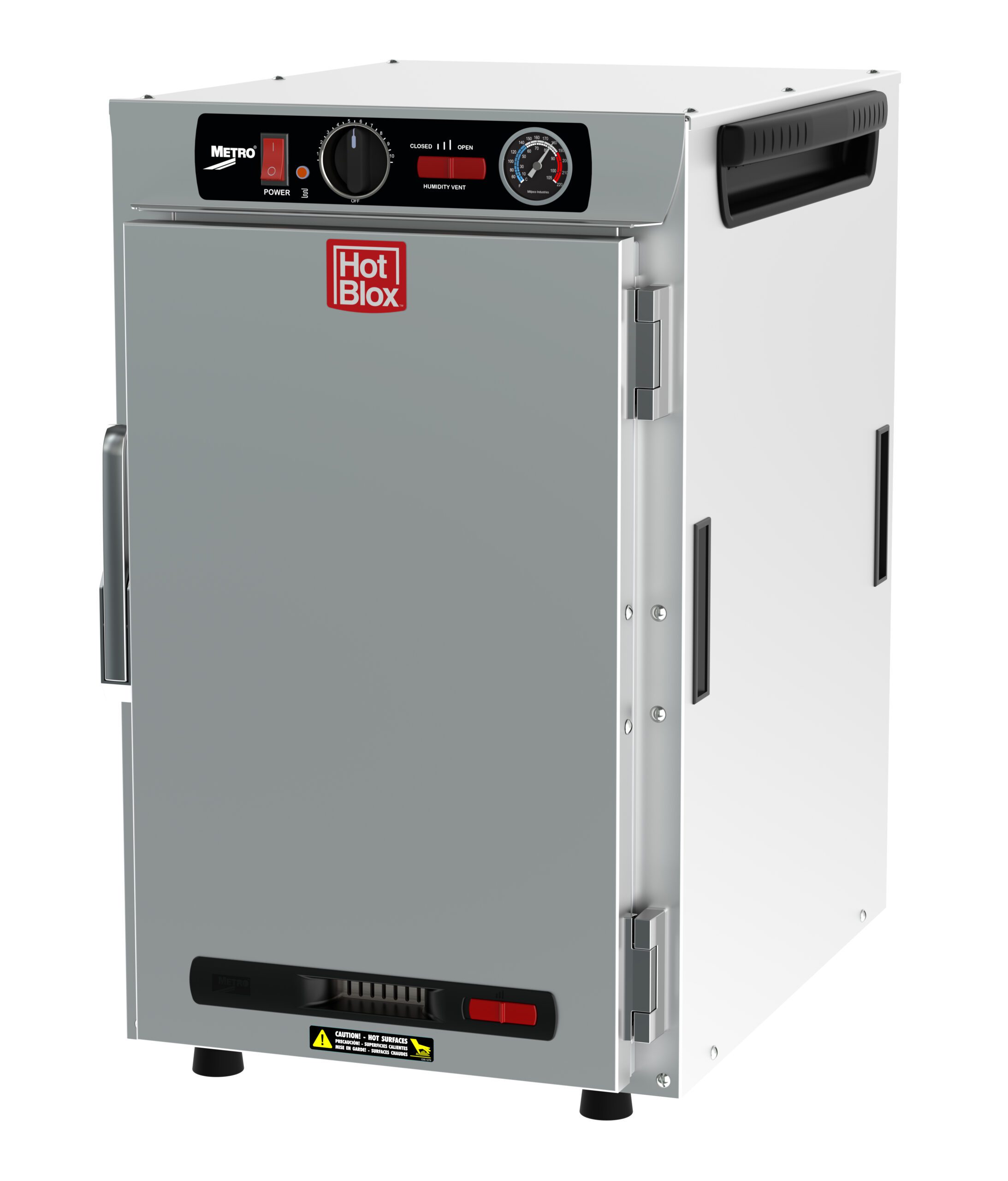 Metro HotBlox Narrow 8-Pan Insulated Holding Cabinet