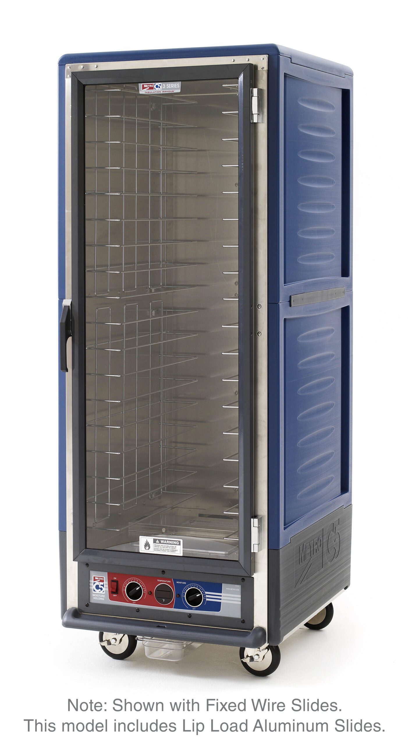 Metro Insulated Moisture Heated Holding/Proofing Cabinet, Full Height,, 1681- Blue