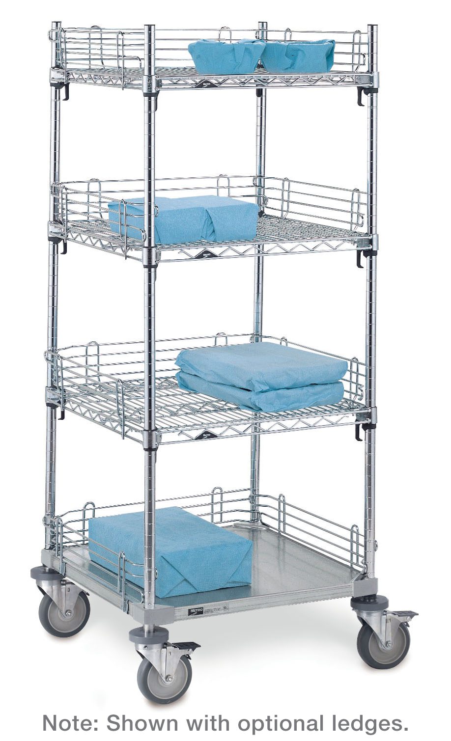 Metro CASE- Steel Open Case Cart