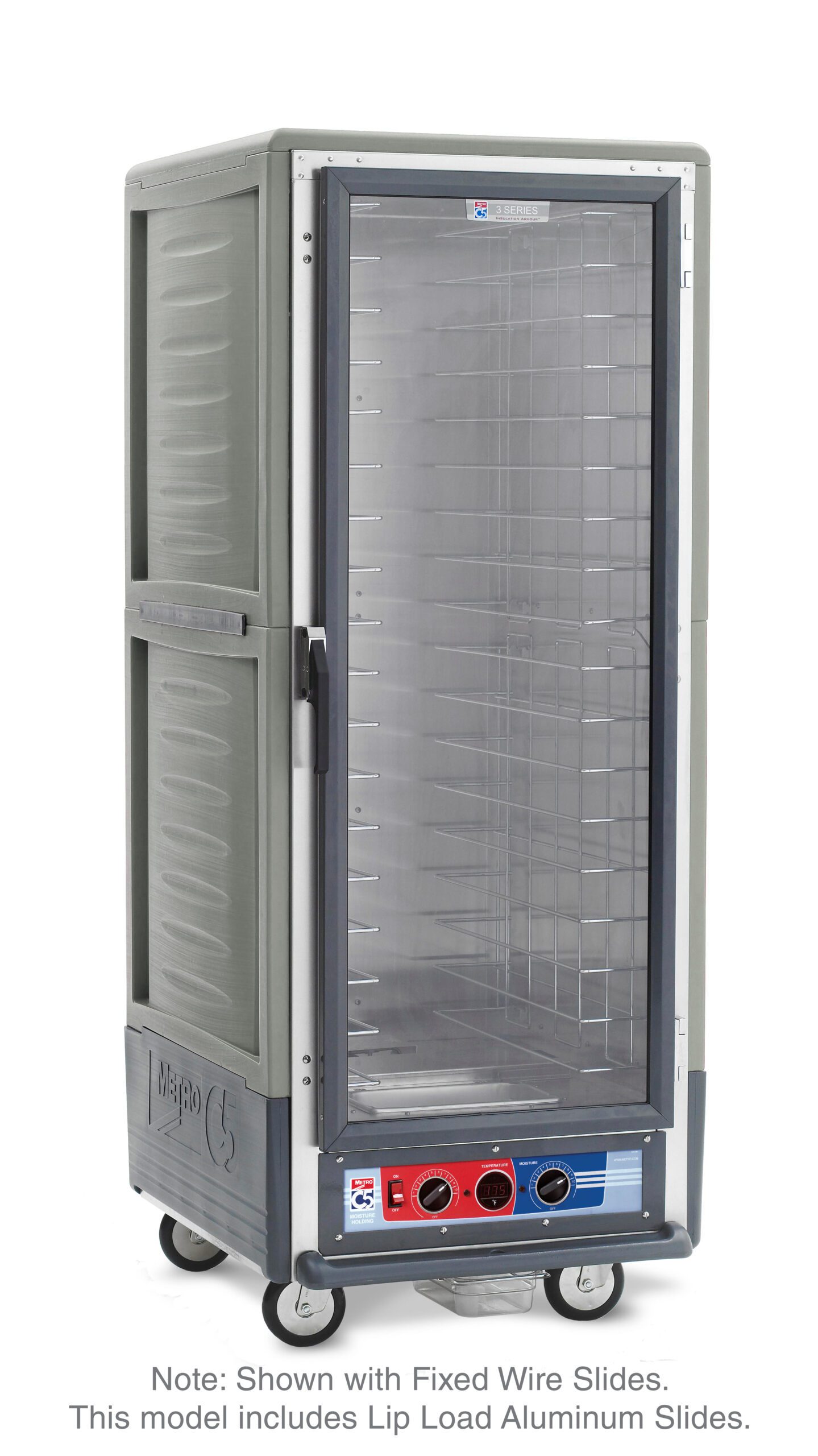 Metro Insulated Moisture Heated Holding/Proofing Cabinet, Full Height , Gray