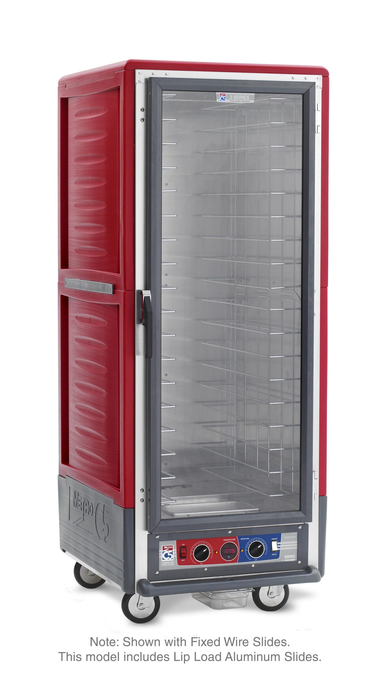 Metro Insulated Holding/Proofing Cabinet, Full Height , Red